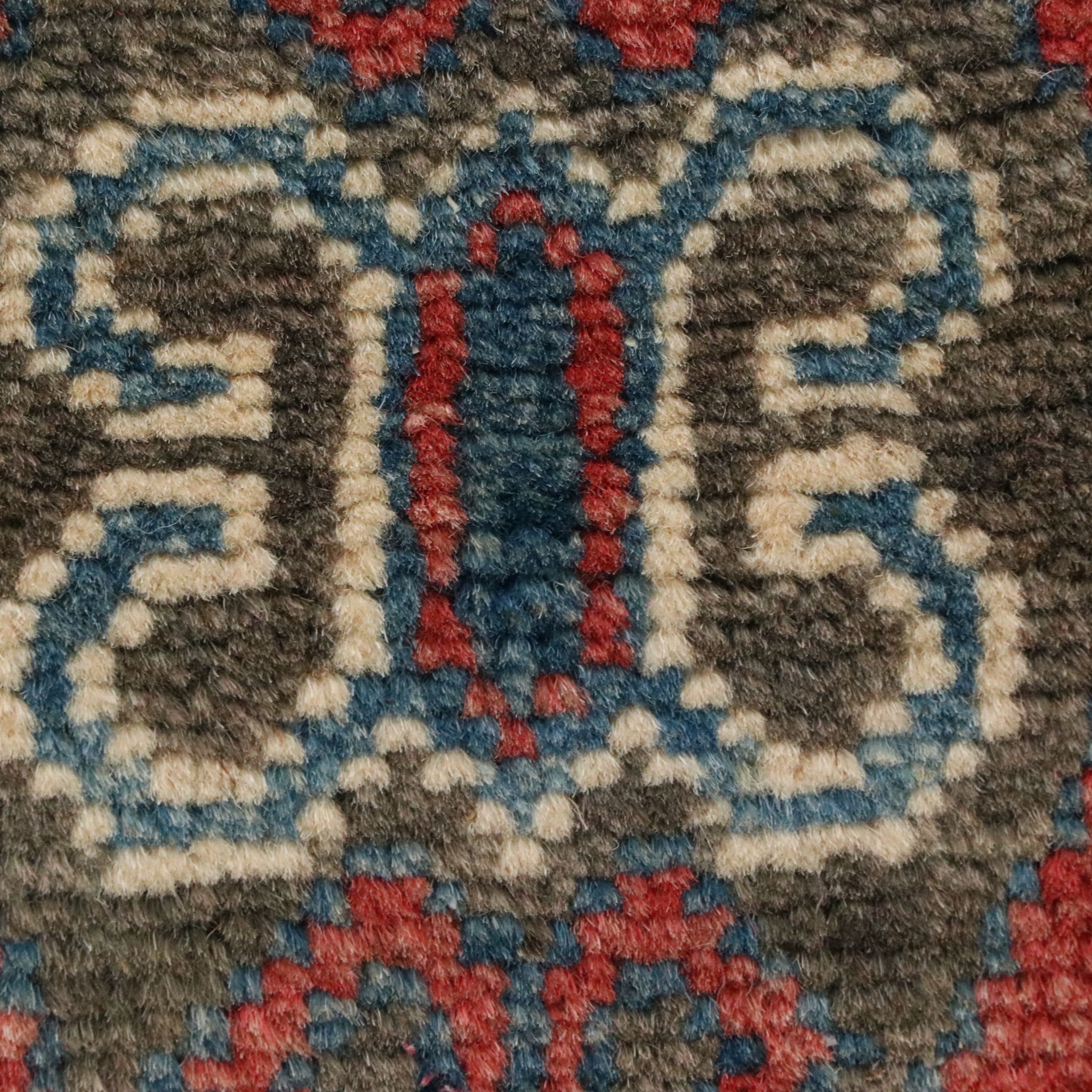 2'9 x 16' Hand-Knotted Turkish Kazak Style Carpet or Stair Runner