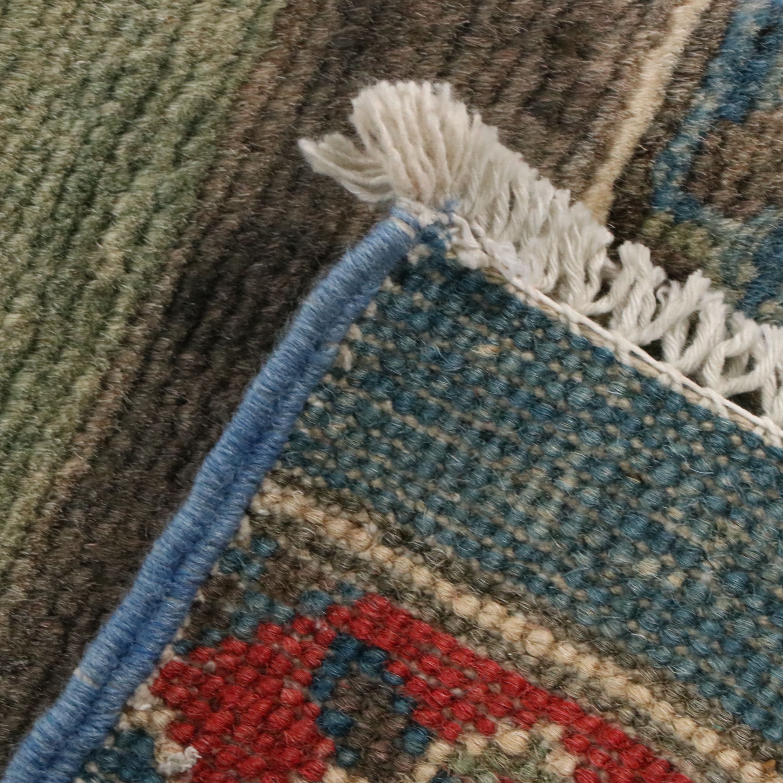 2'9 x 16' Hand-Knotted Turkish Kazak Style Carpet or Stair Runner