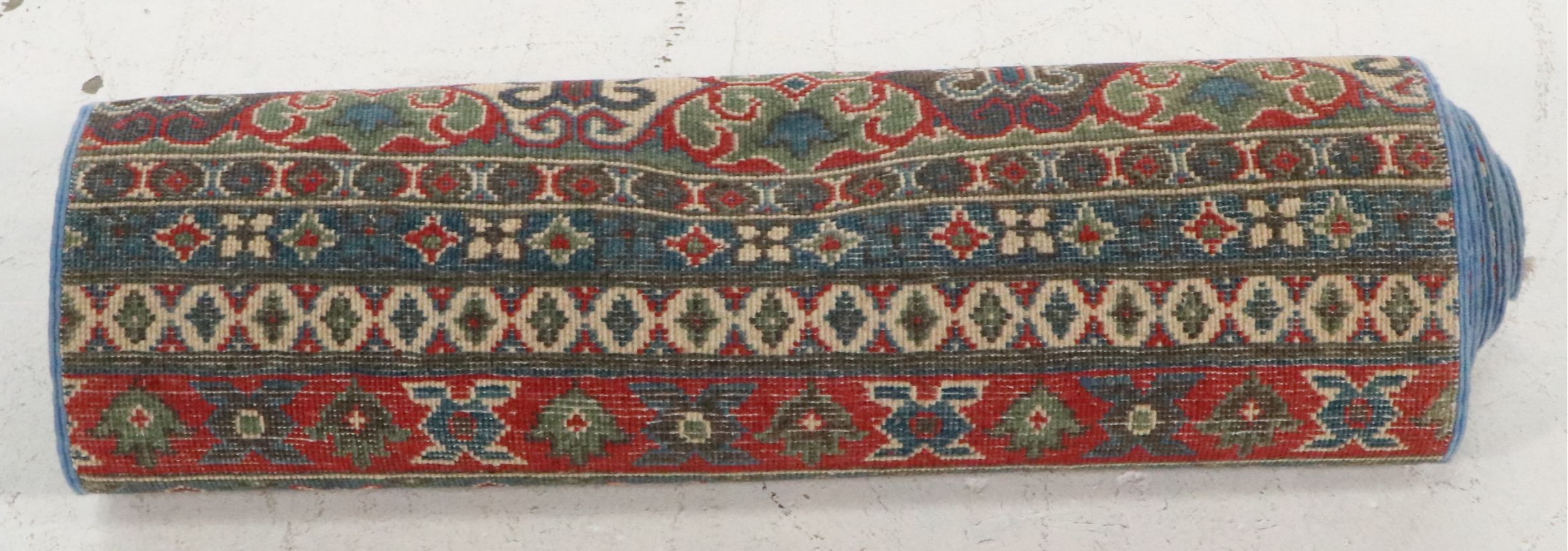 2'9 x 16' Hand-Knotted Turkish Kazak Style Carpet or Stair Runner