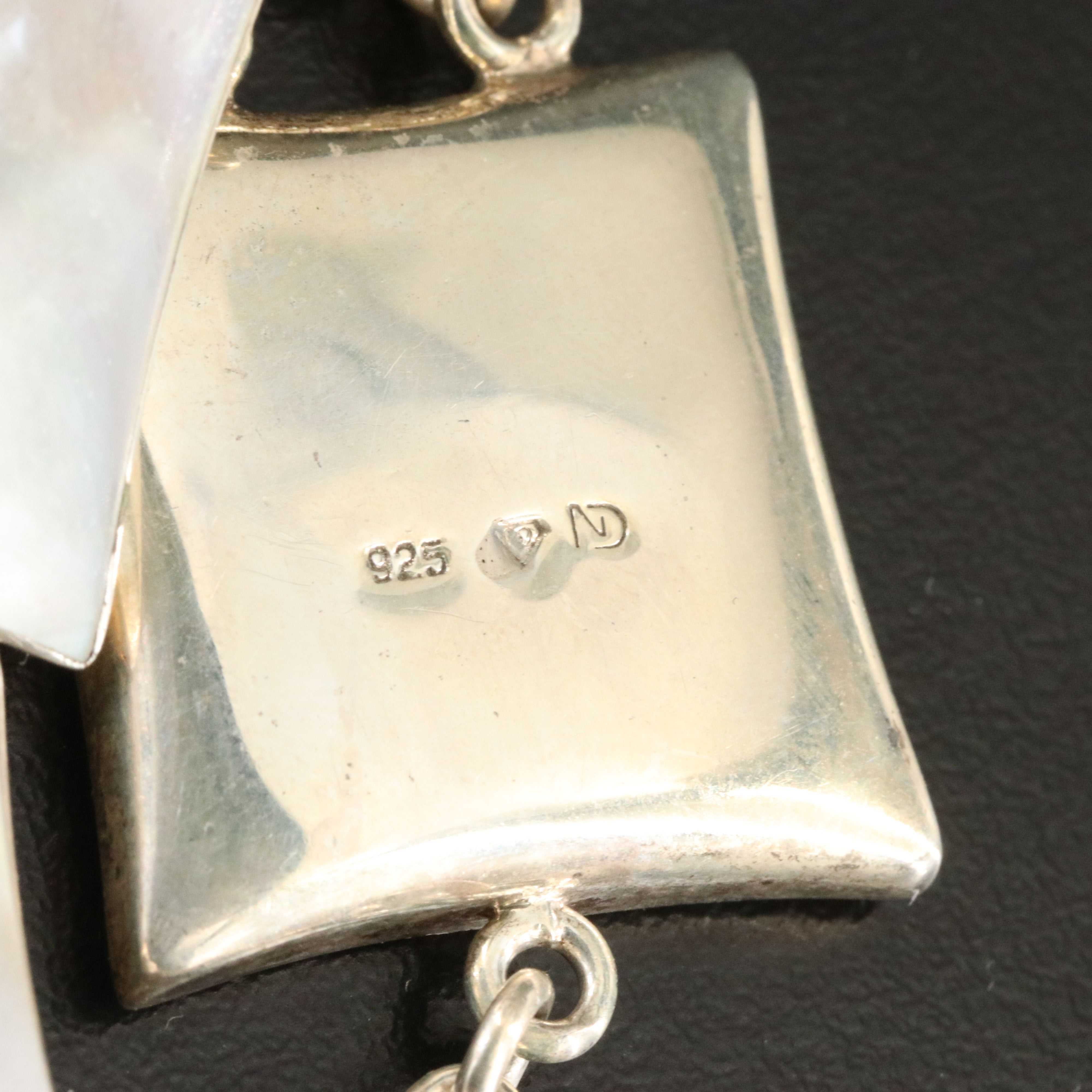 Sterling Mother of Pearl Bracelet