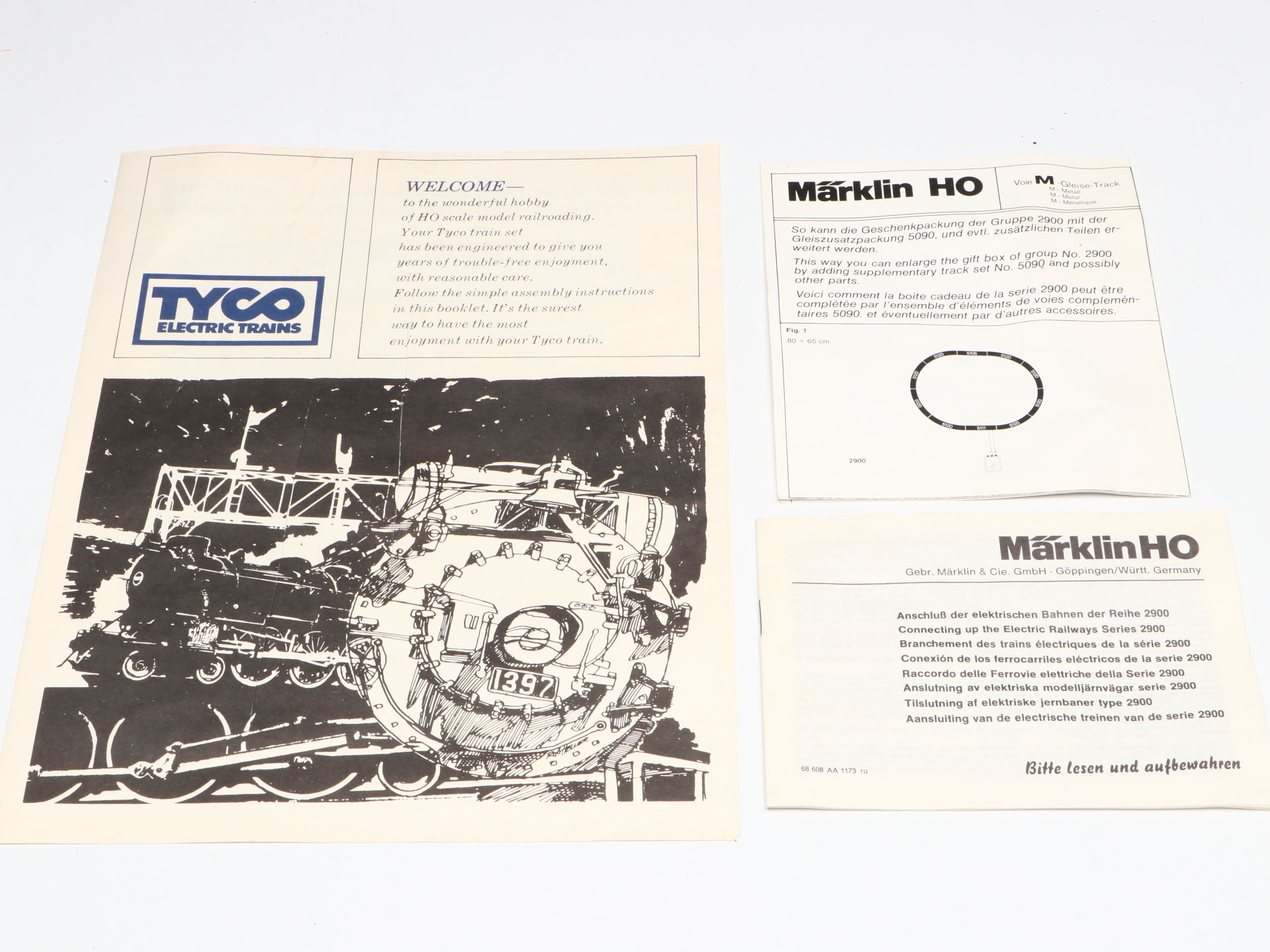 Tyco and Märklin HO Scale Train Cars and Accessories