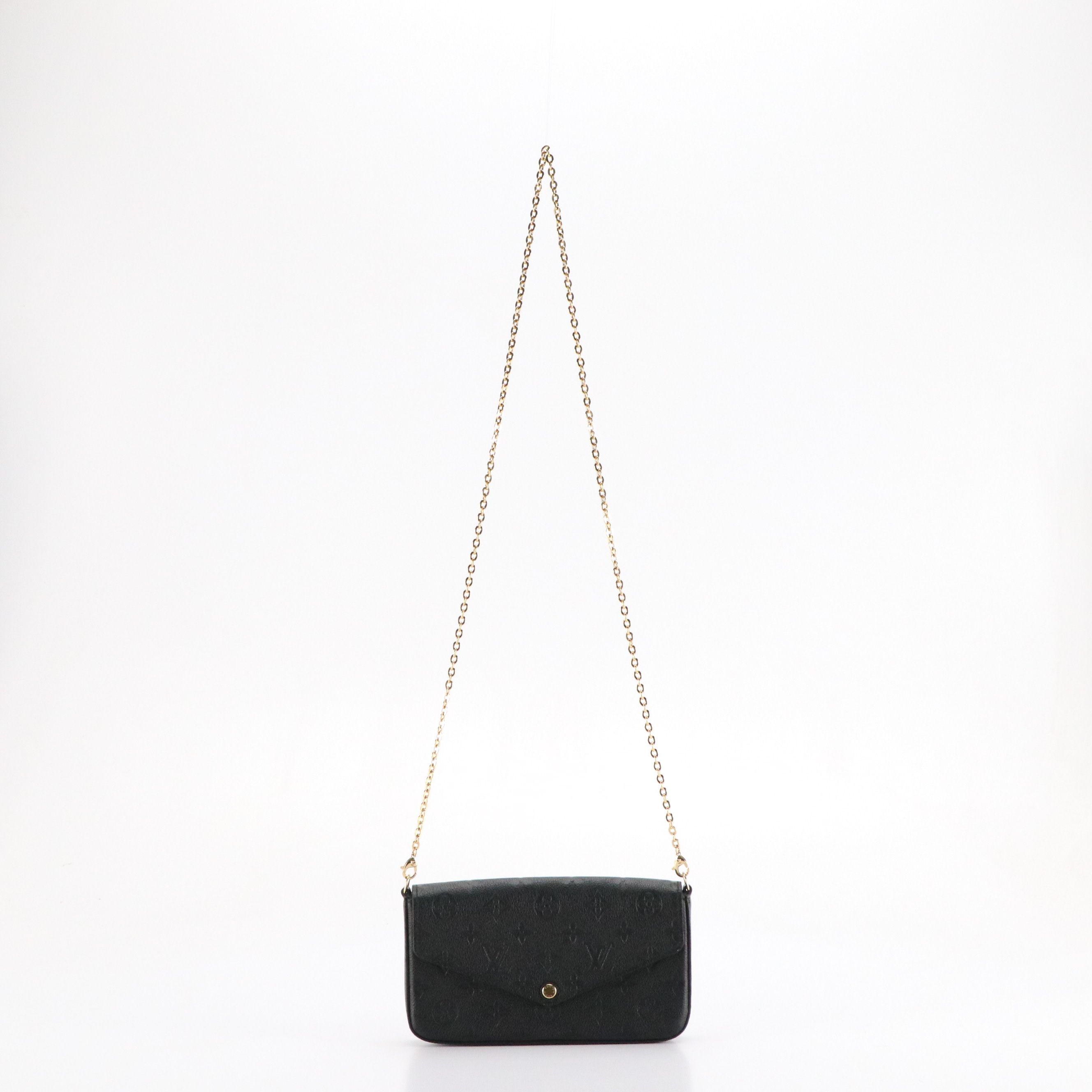 Louis Vuitton Pochette Félicie in Monogram Empreinte Leather with Box