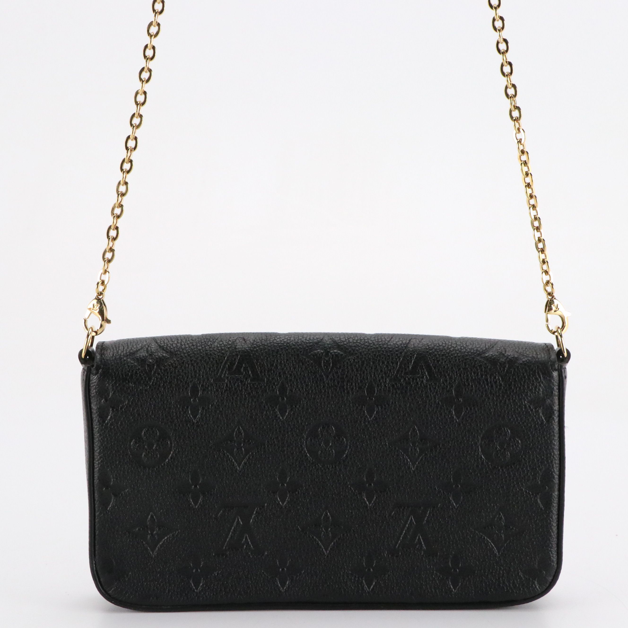 Louis Vuitton Pochette Félicie in Monogram Empreinte Leather with Box