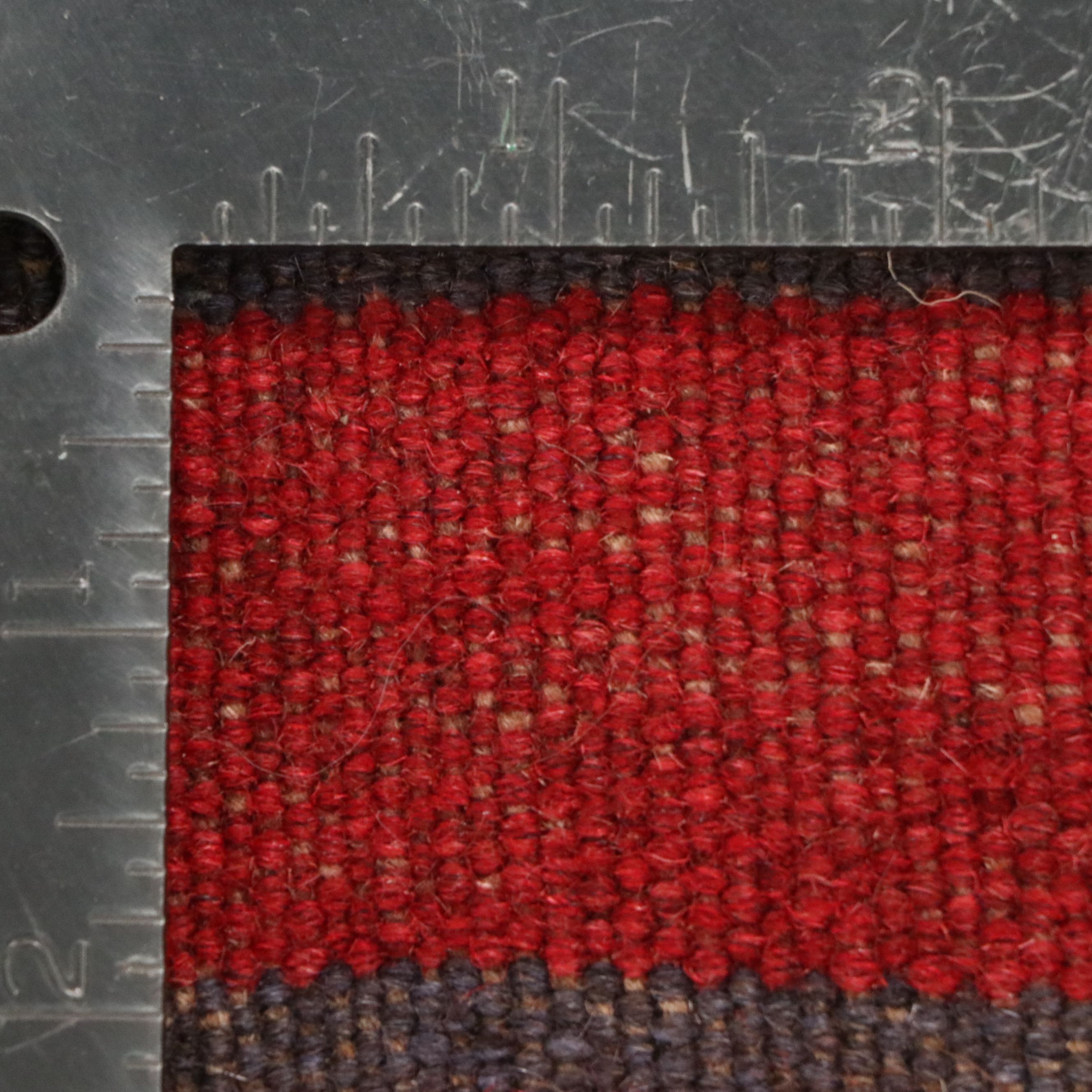 1'11 x 7'10 Handwoven Mixed Technique Afghan Mashwani Carpet Runner