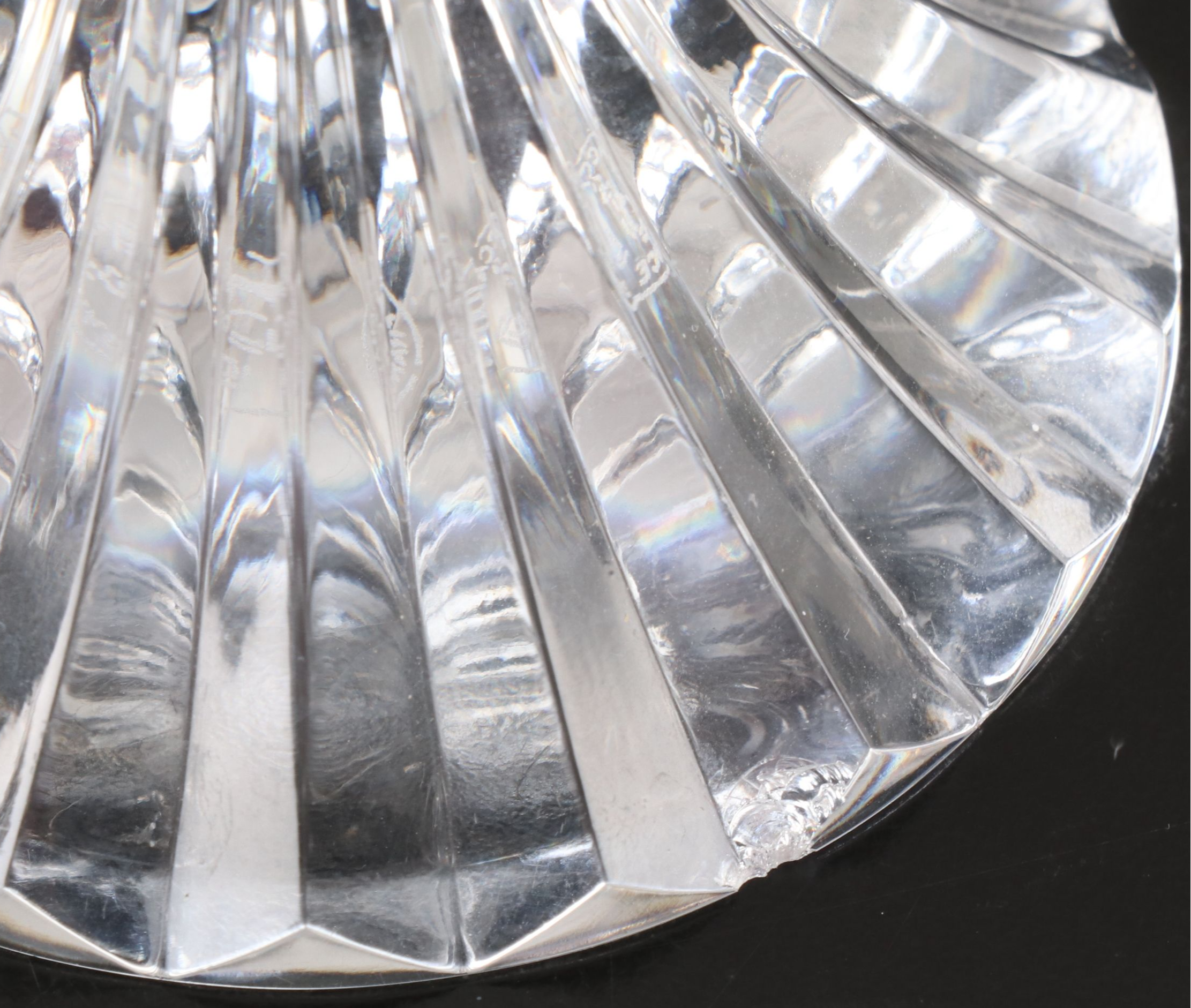 Baccarat "Massena" Crystal Fluted Champagne Glasses