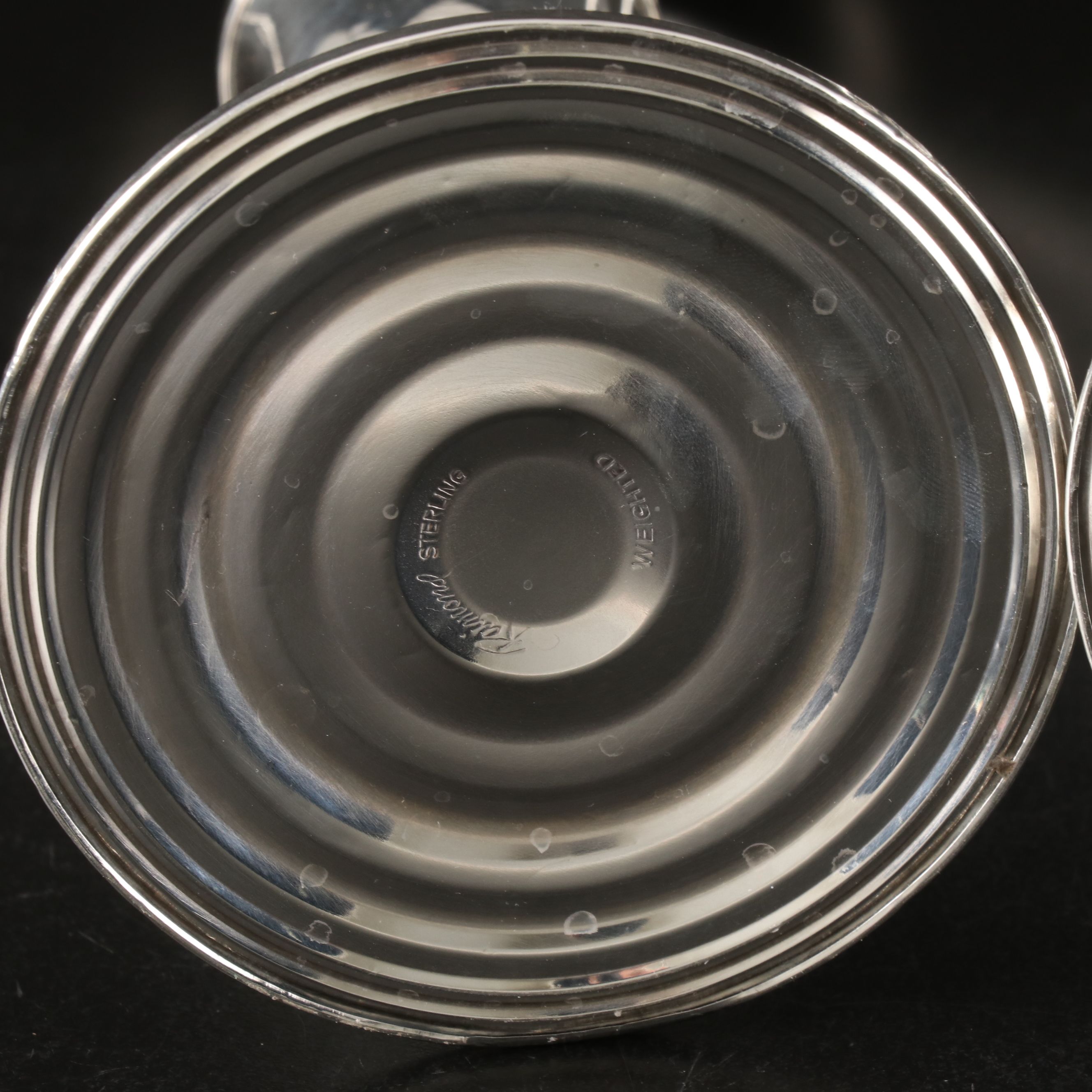 Pair of Raimond Weighted Sterling Silver Candelabra