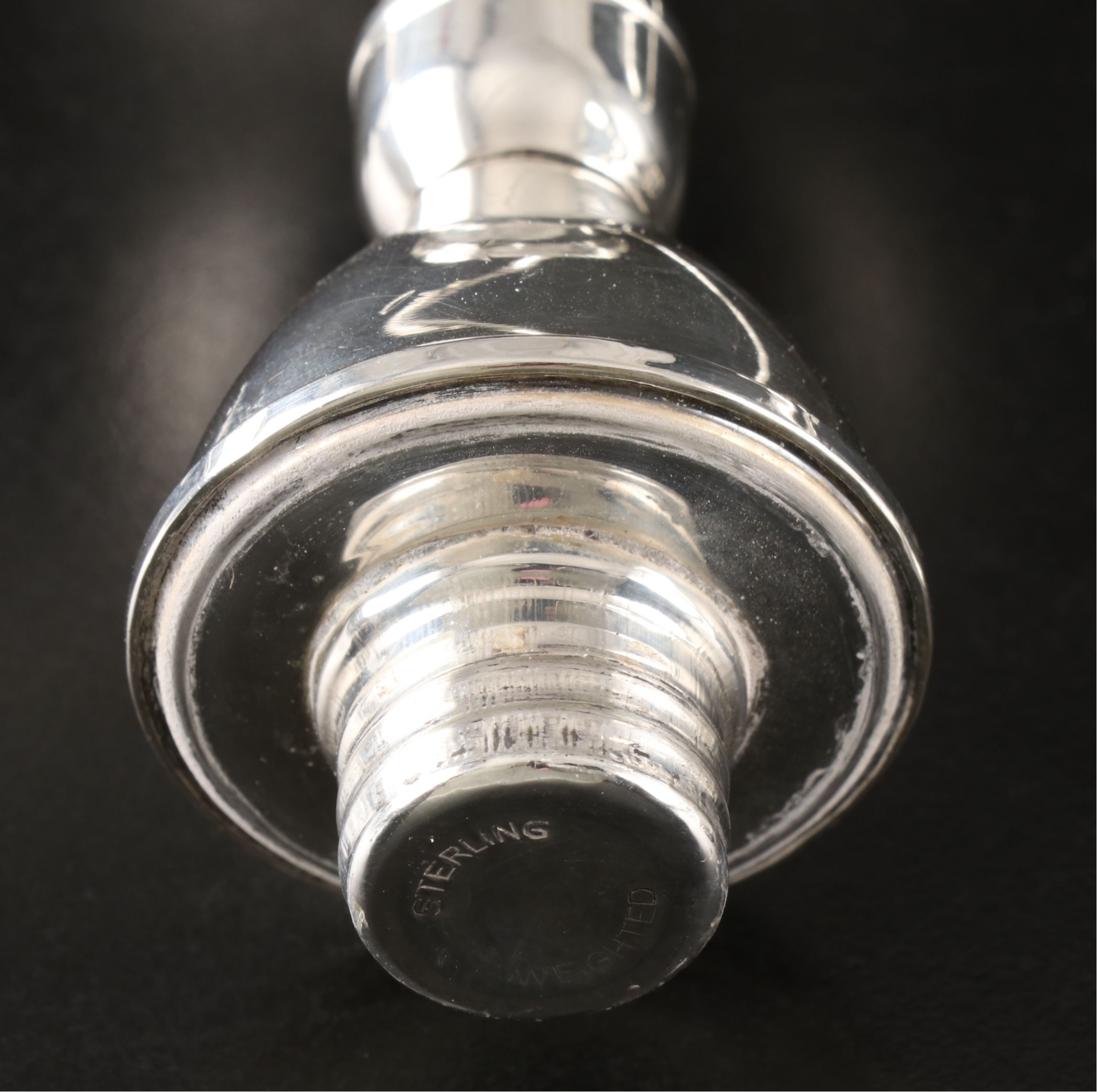 Pair of Raimond Weighted Sterling Silver Candelabra