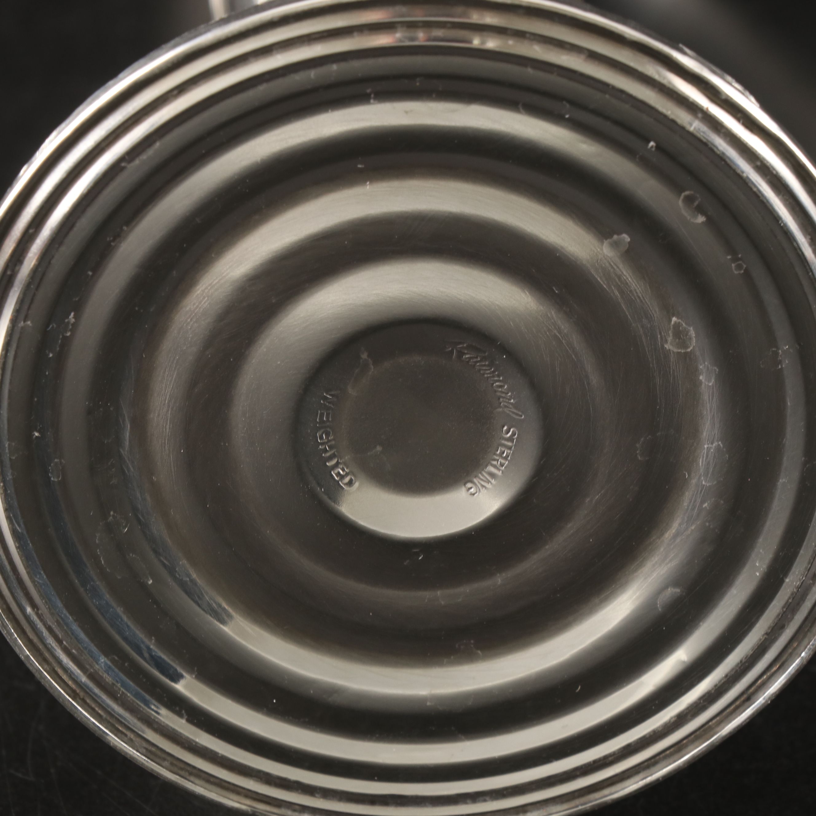 Pair of Raimond Weighted Sterling Silver Candelabra