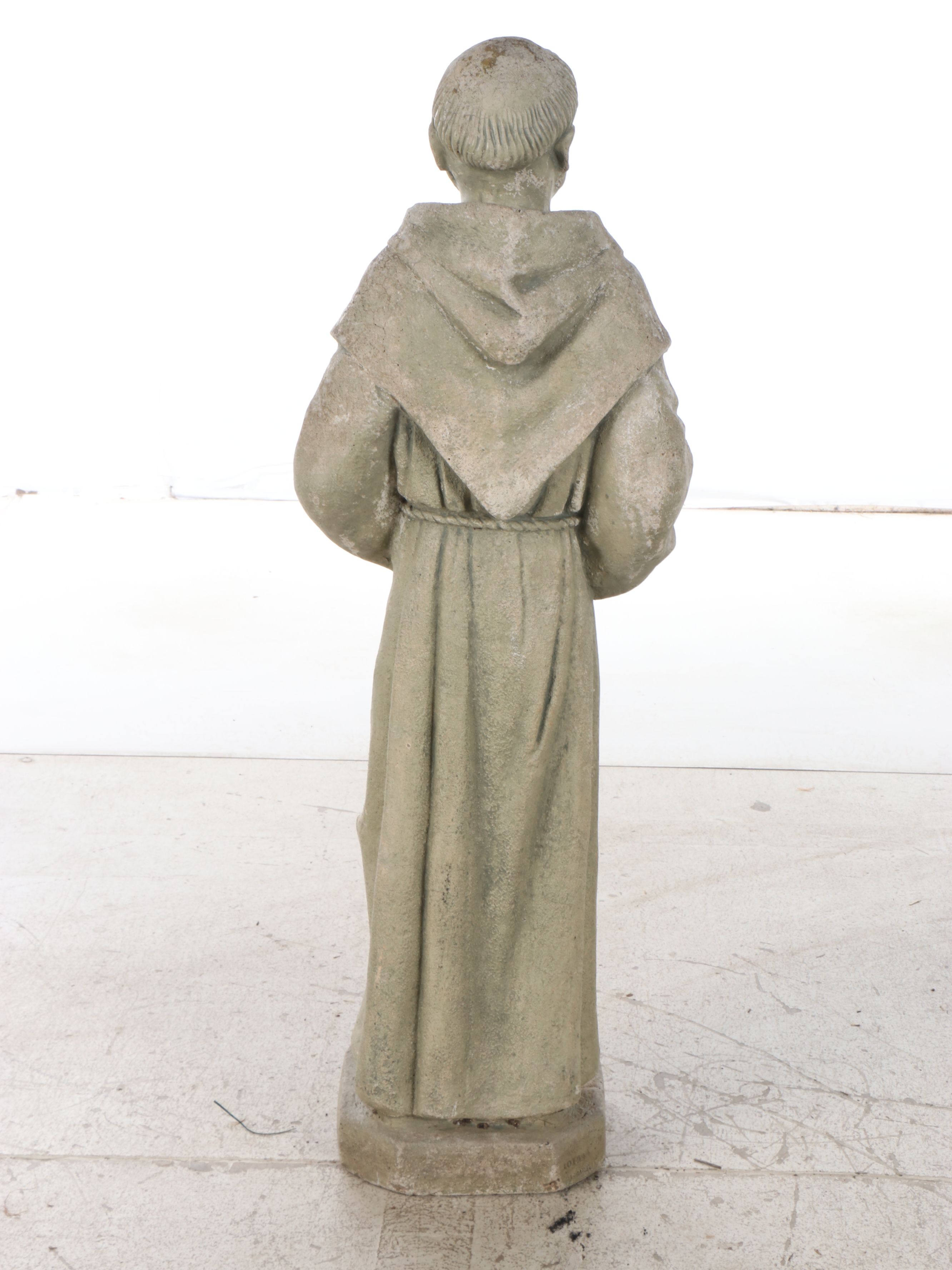 Saint Francis of Assisi Concrete Garden Statue