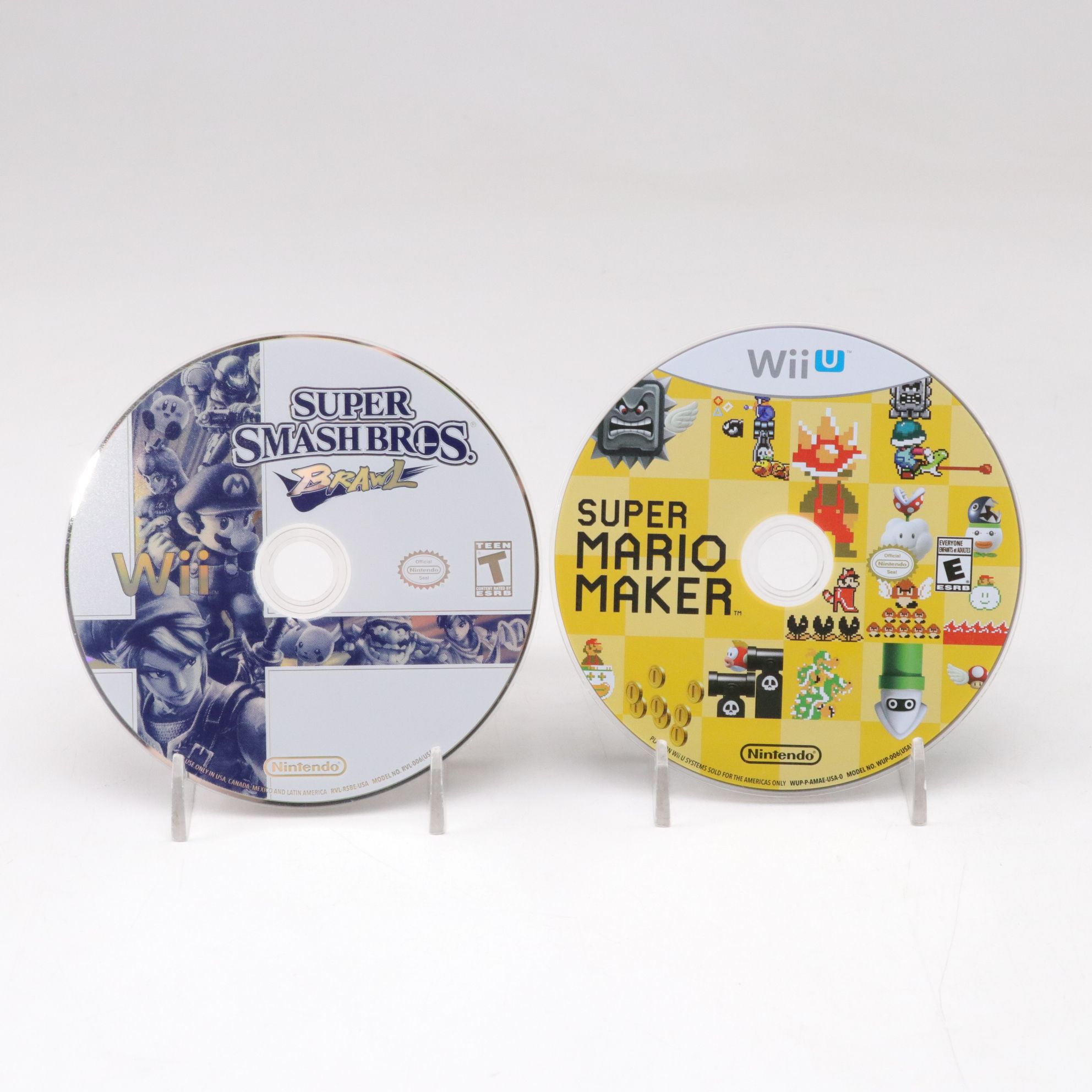 Nintendo Wii and Wii U Consoles with Game Collection