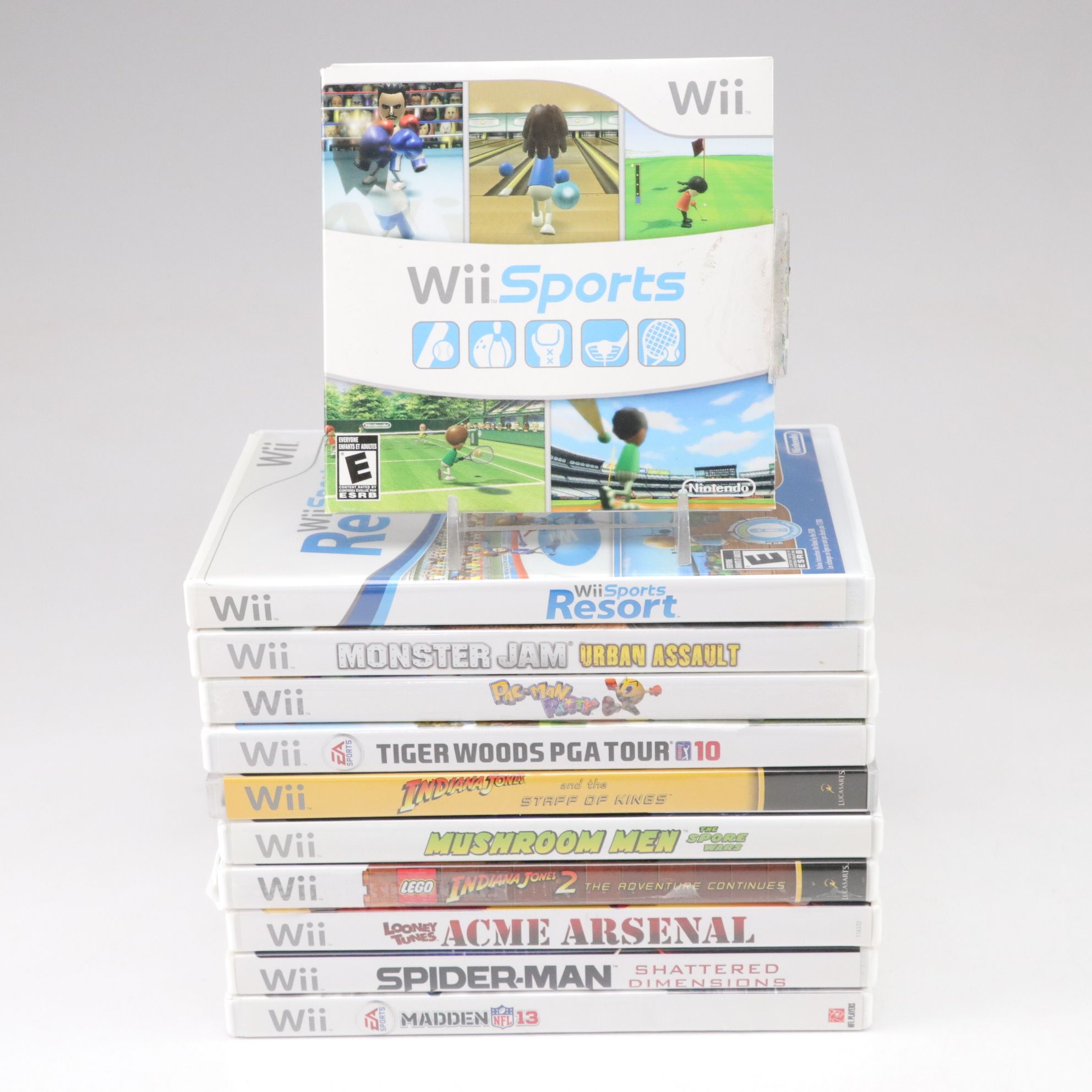 Nintendo Wii and Wii U Consoles with Game Collection
