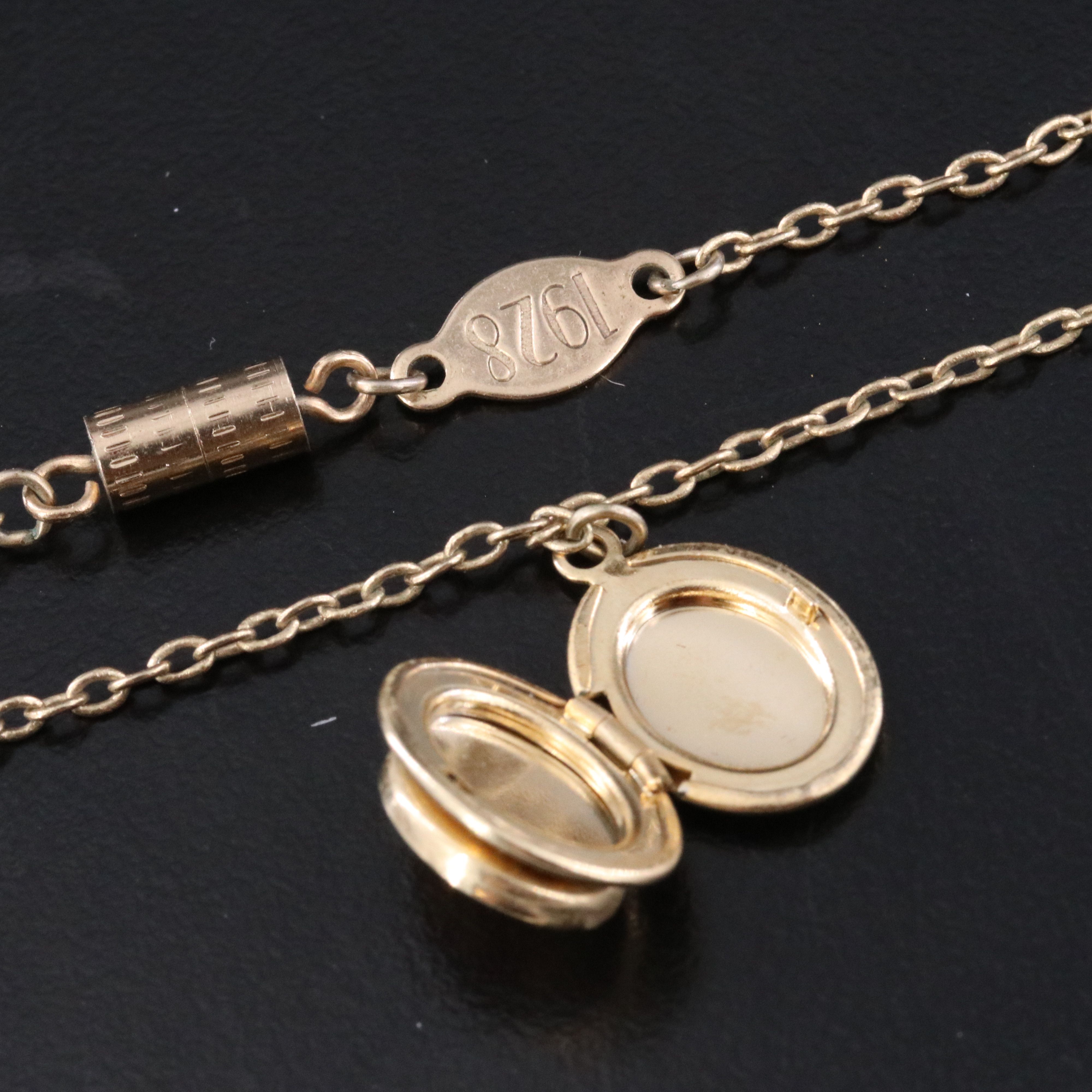 Cameo Locket Necklace