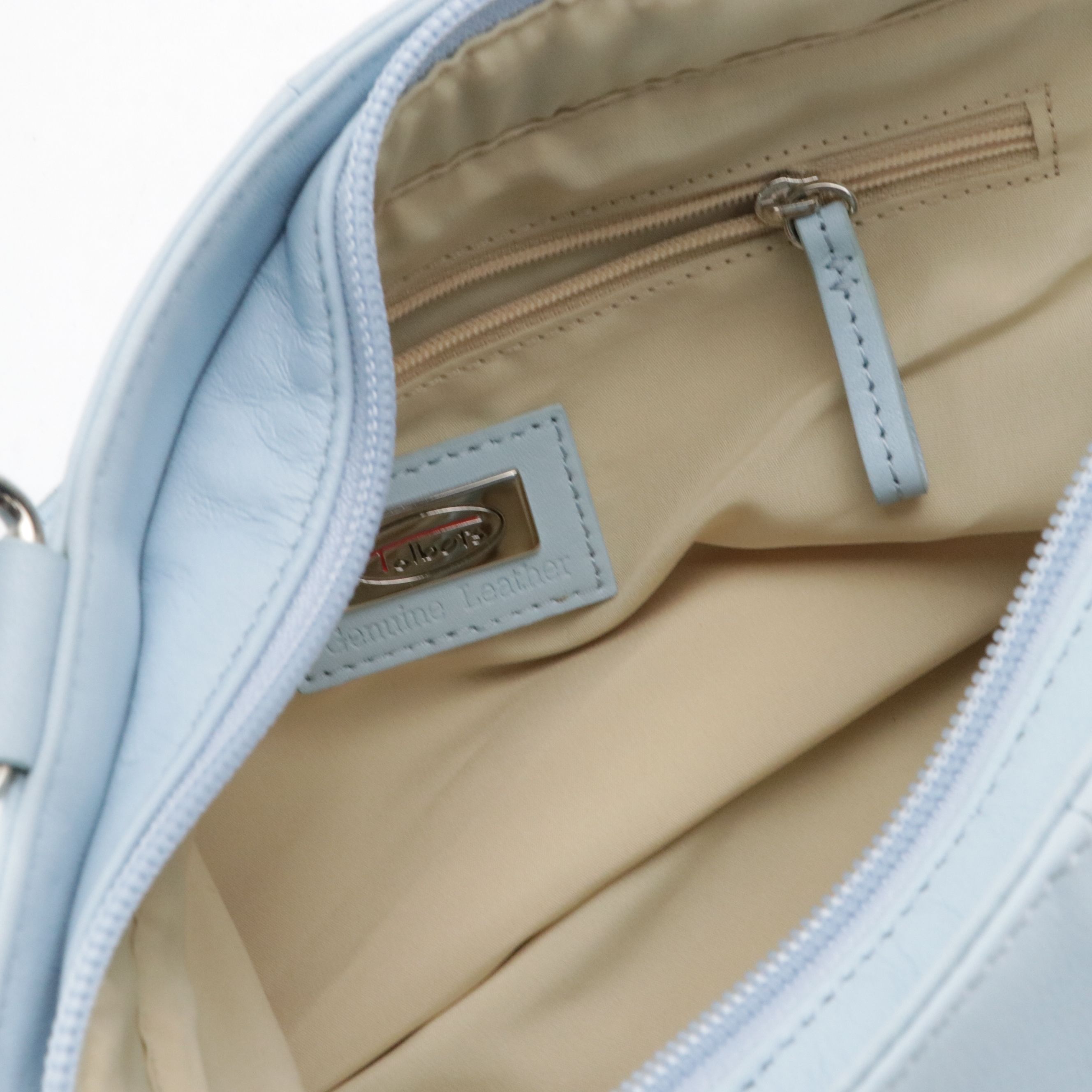 Talbots Baby Blue Leather Handbag, Anne Klein Embossed Shoulder Bag, Other Tote