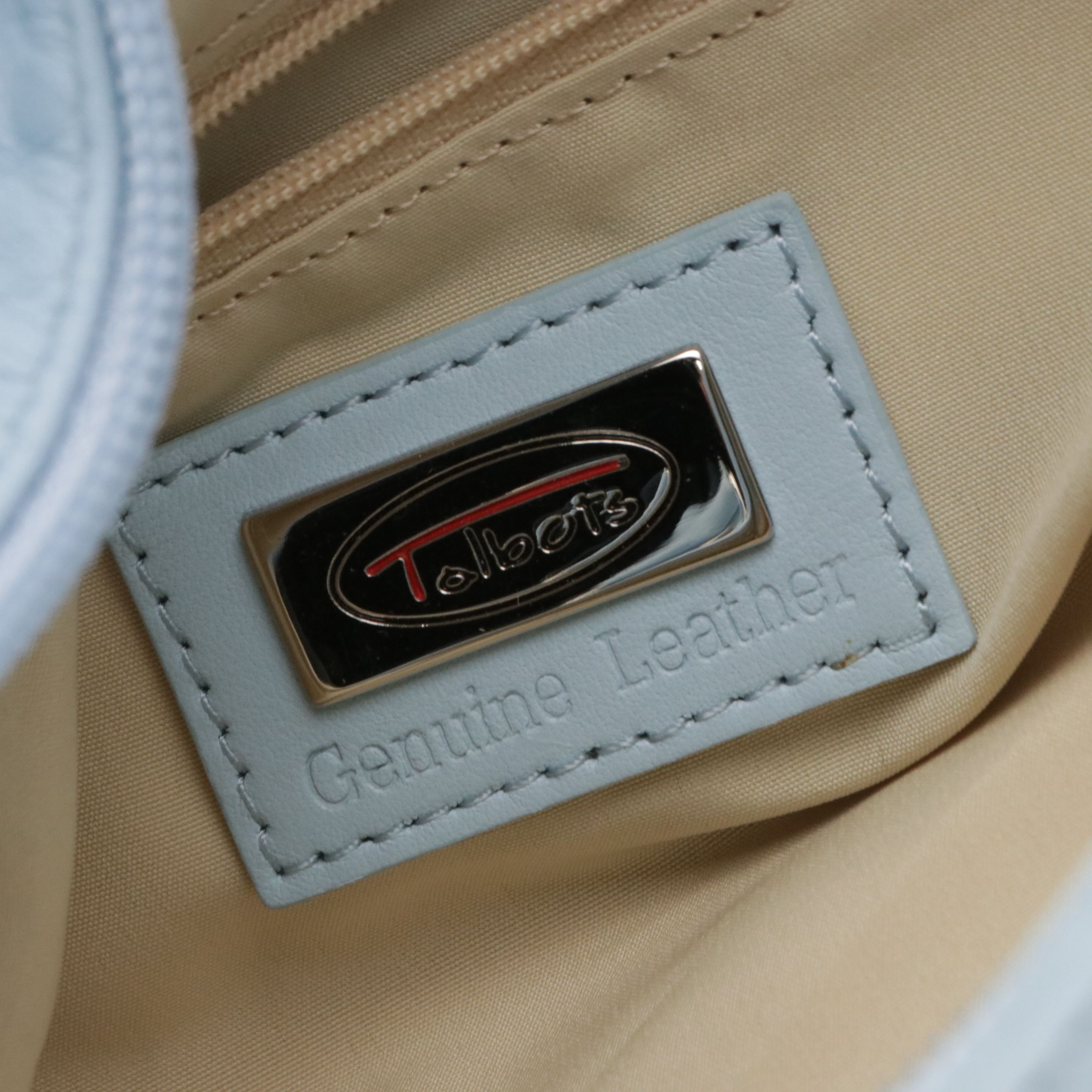 Talbots Baby Blue Leather Handbag, Anne Klein Embossed Shoulder Bag, Other Tote