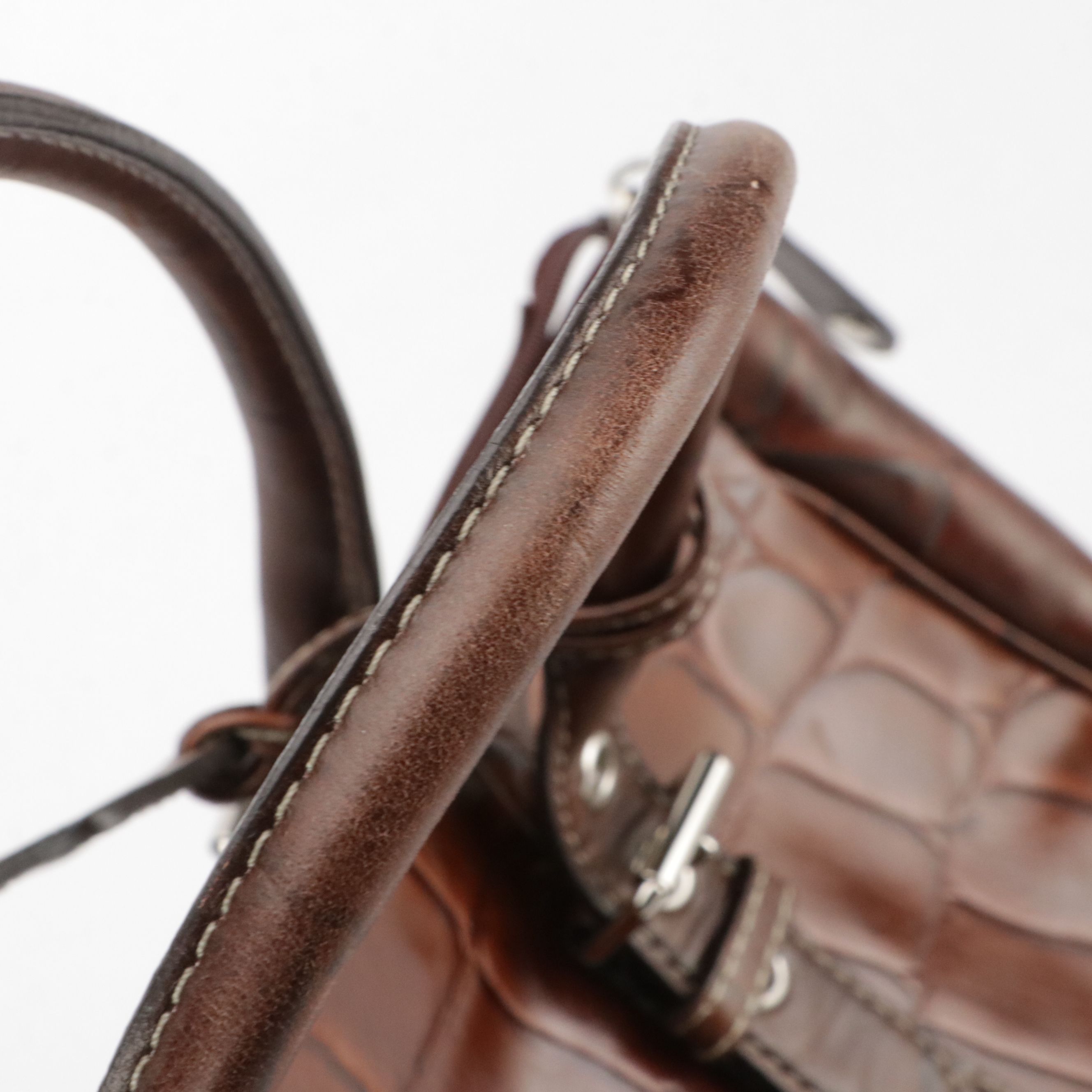 Talbots Baby Blue Leather Handbag, Anne Klein Embossed Shoulder Bag, Other Tote