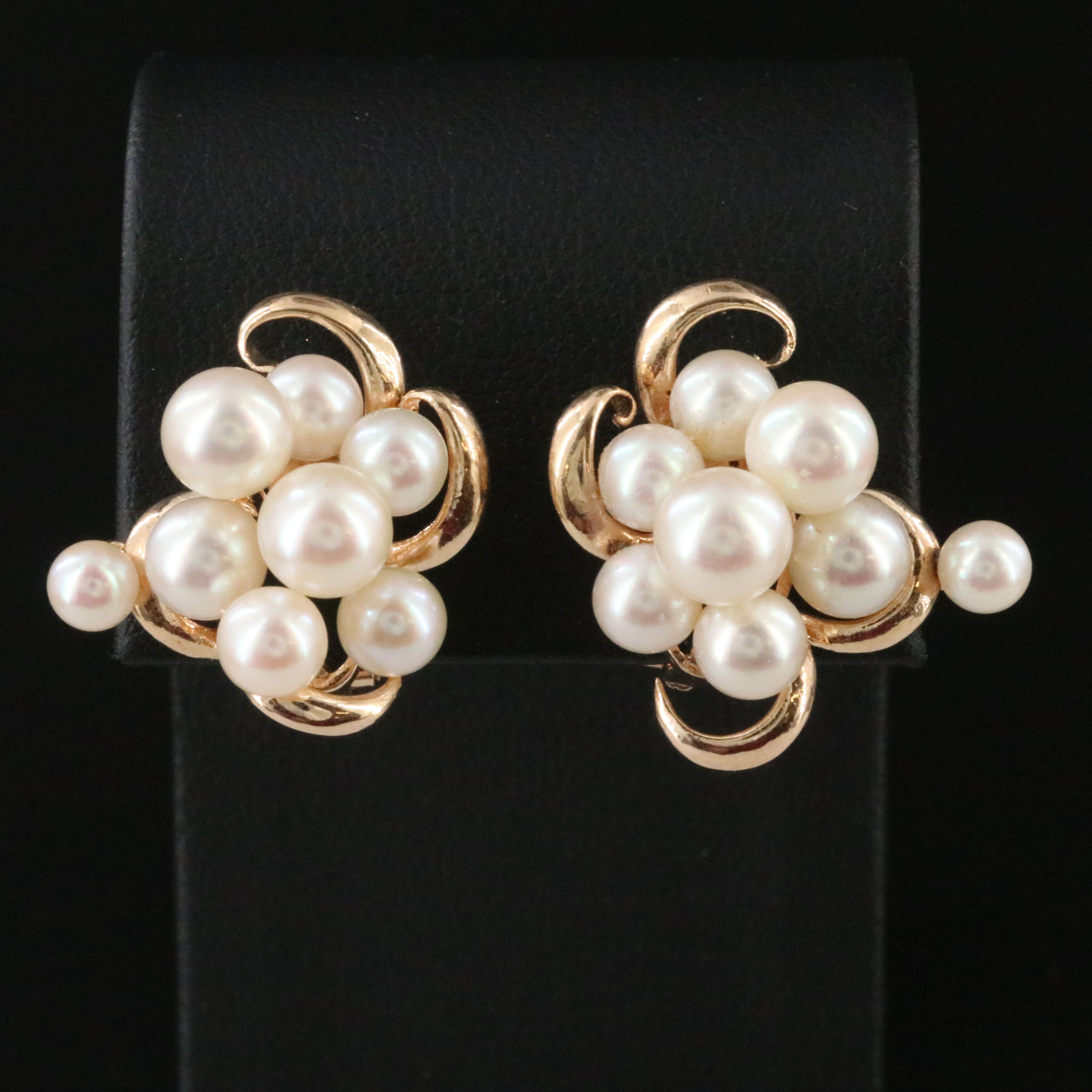 Vintage 14K Pearl Earrings
