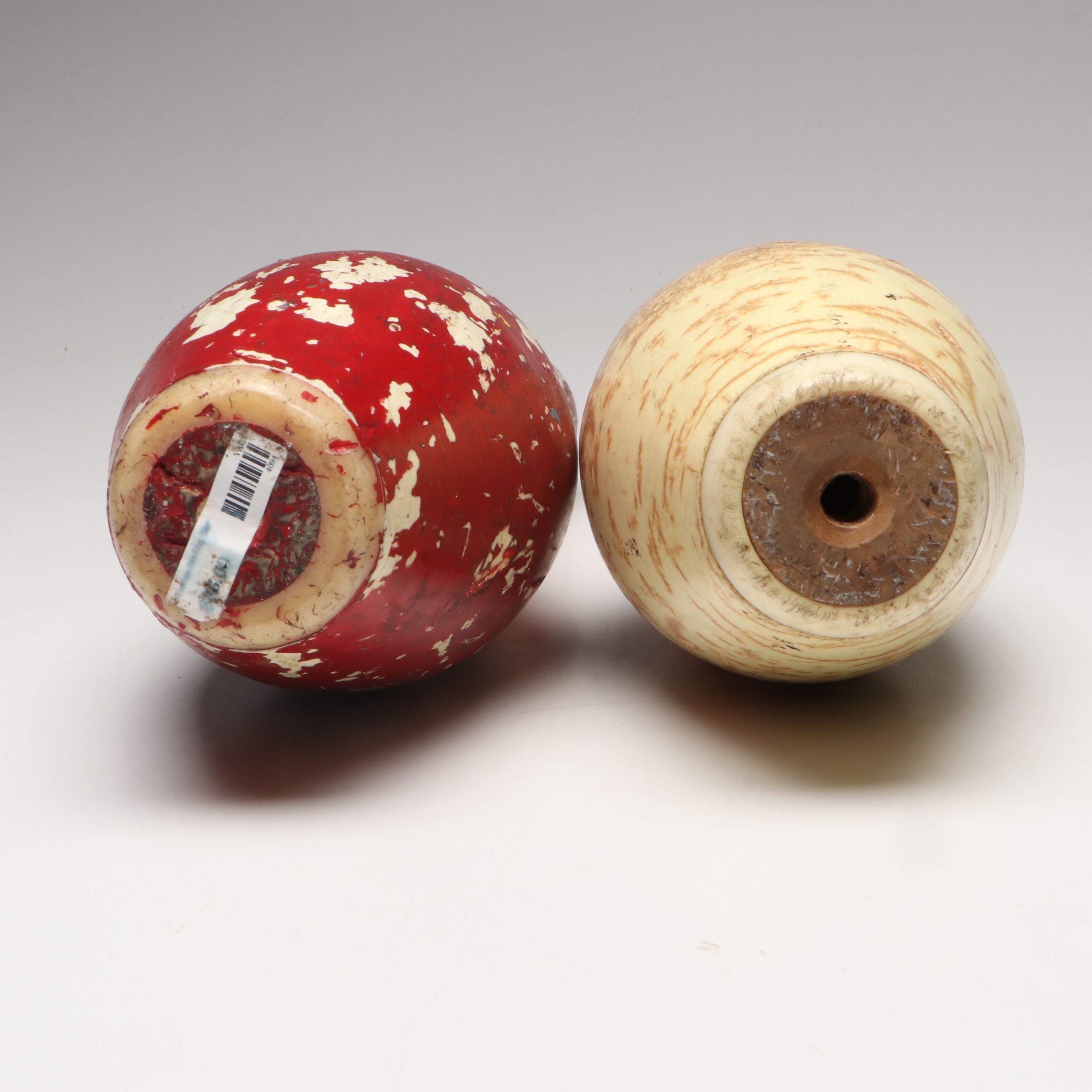 AMF Plastic Coated Bowling Pins, Mid-20th C.