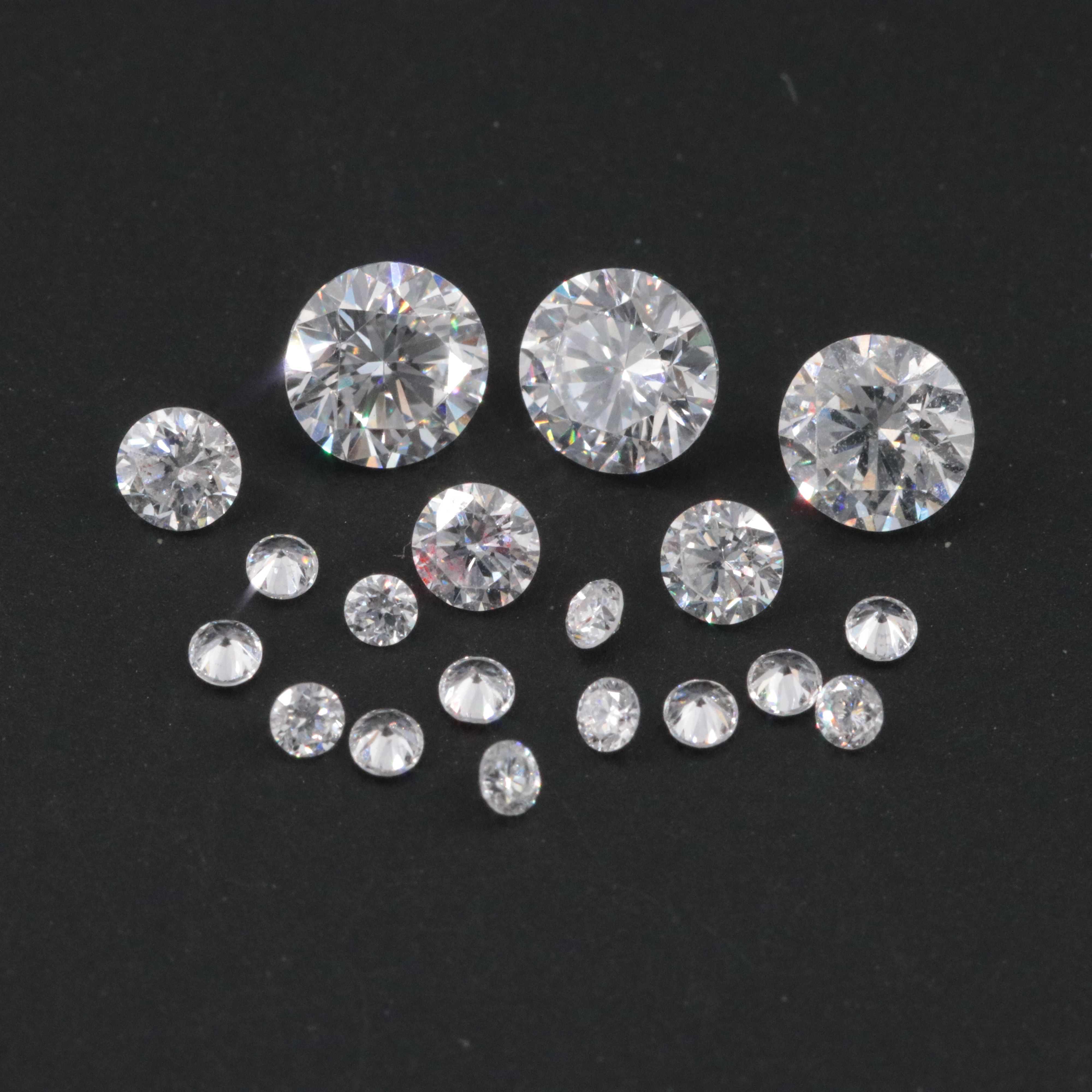 Loose 1.09 CTW Lab Grown Diamonds