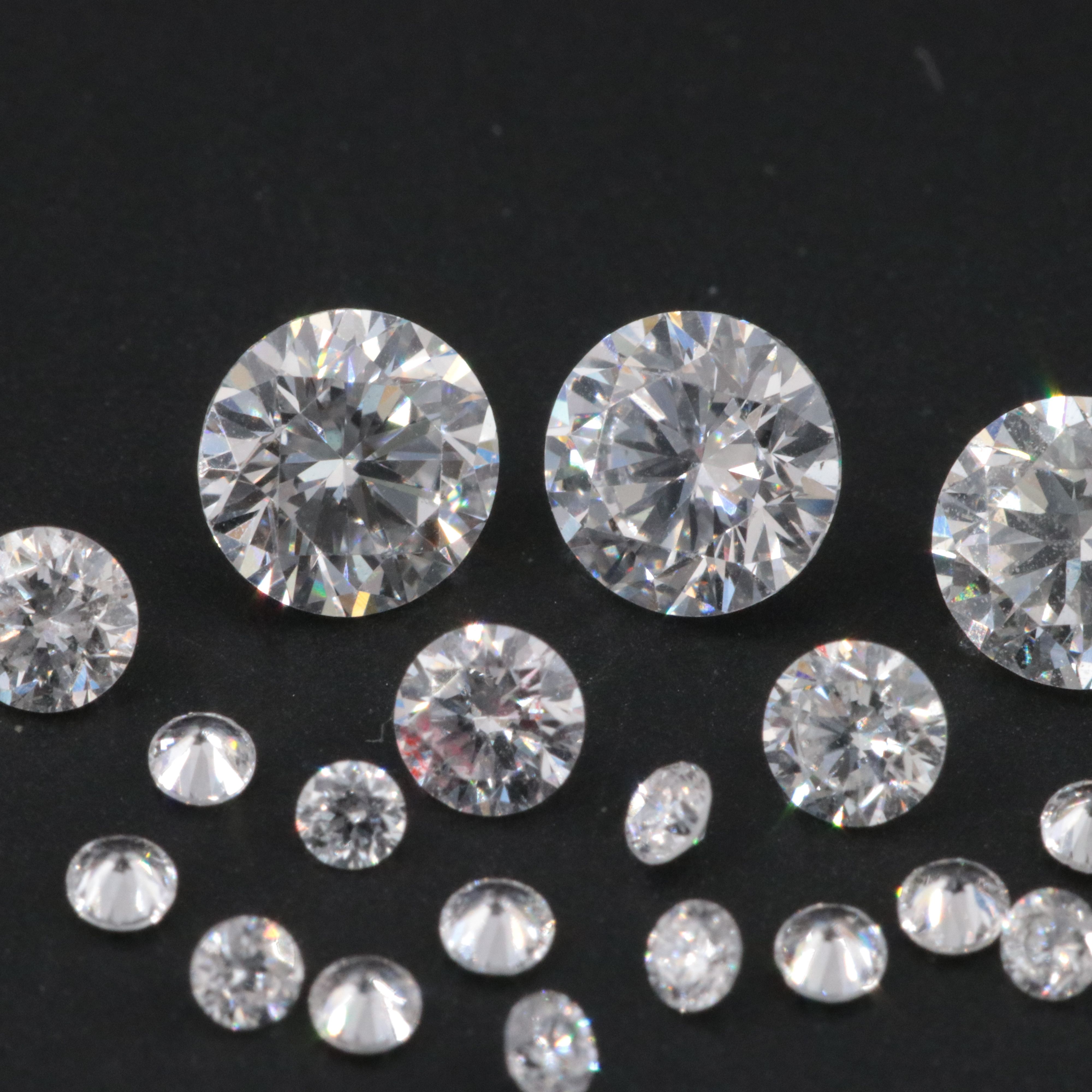Loose 1.09 CTW Lab Grown Diamonds