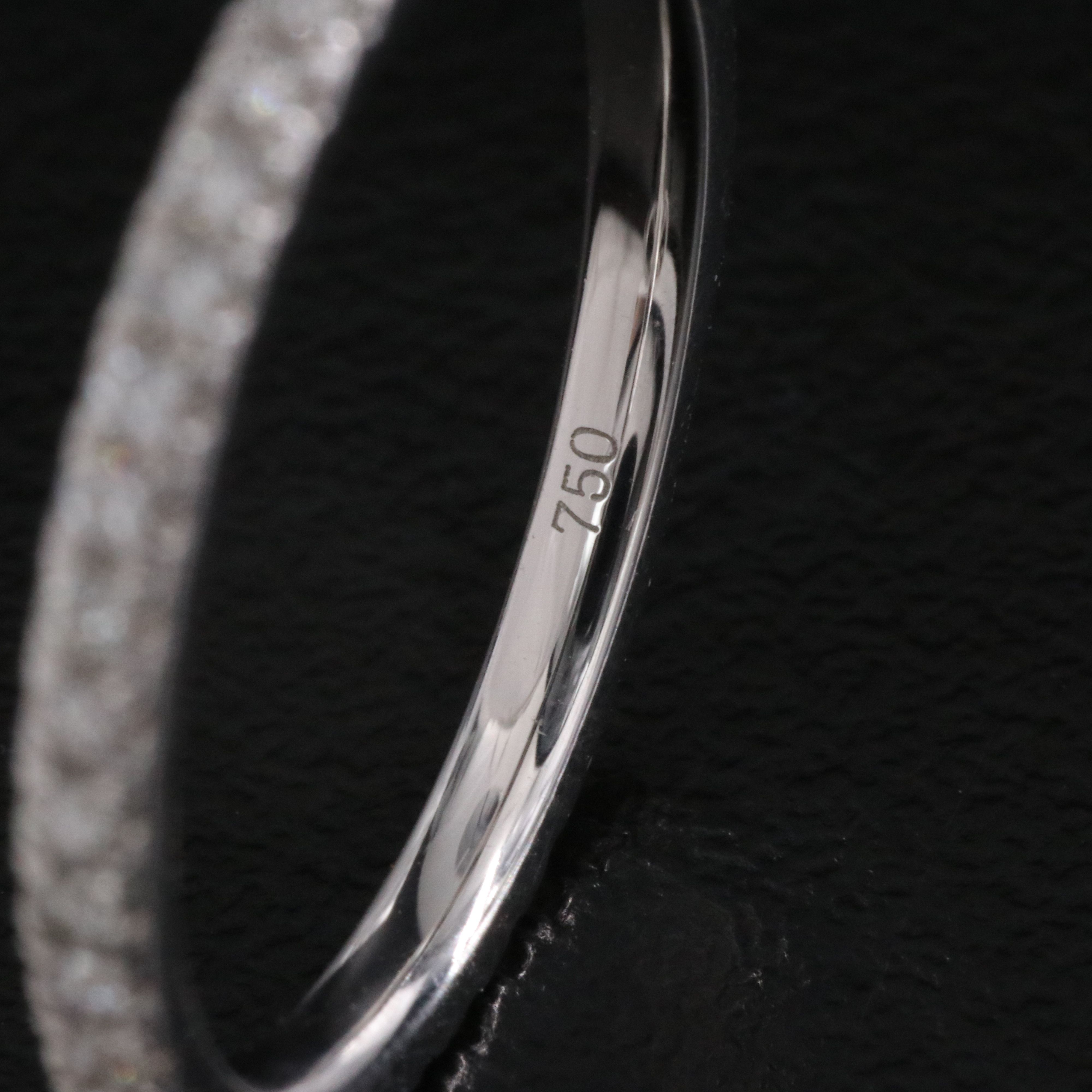 18K 0.38 CTW Diamond Semi Mount Ring