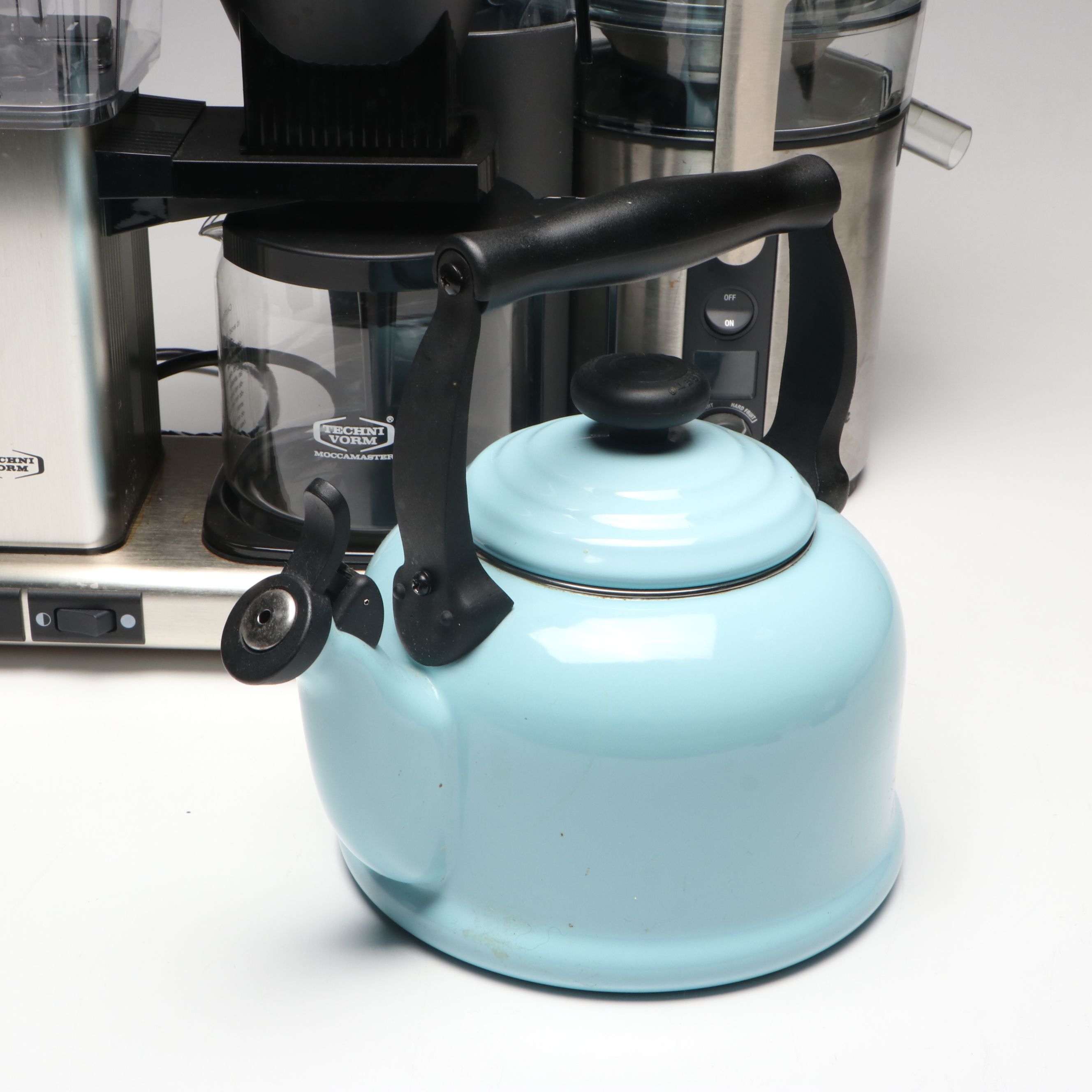 Technivorm "Moccamaster" Coffee Maker with LeCreuset and Other Appliances