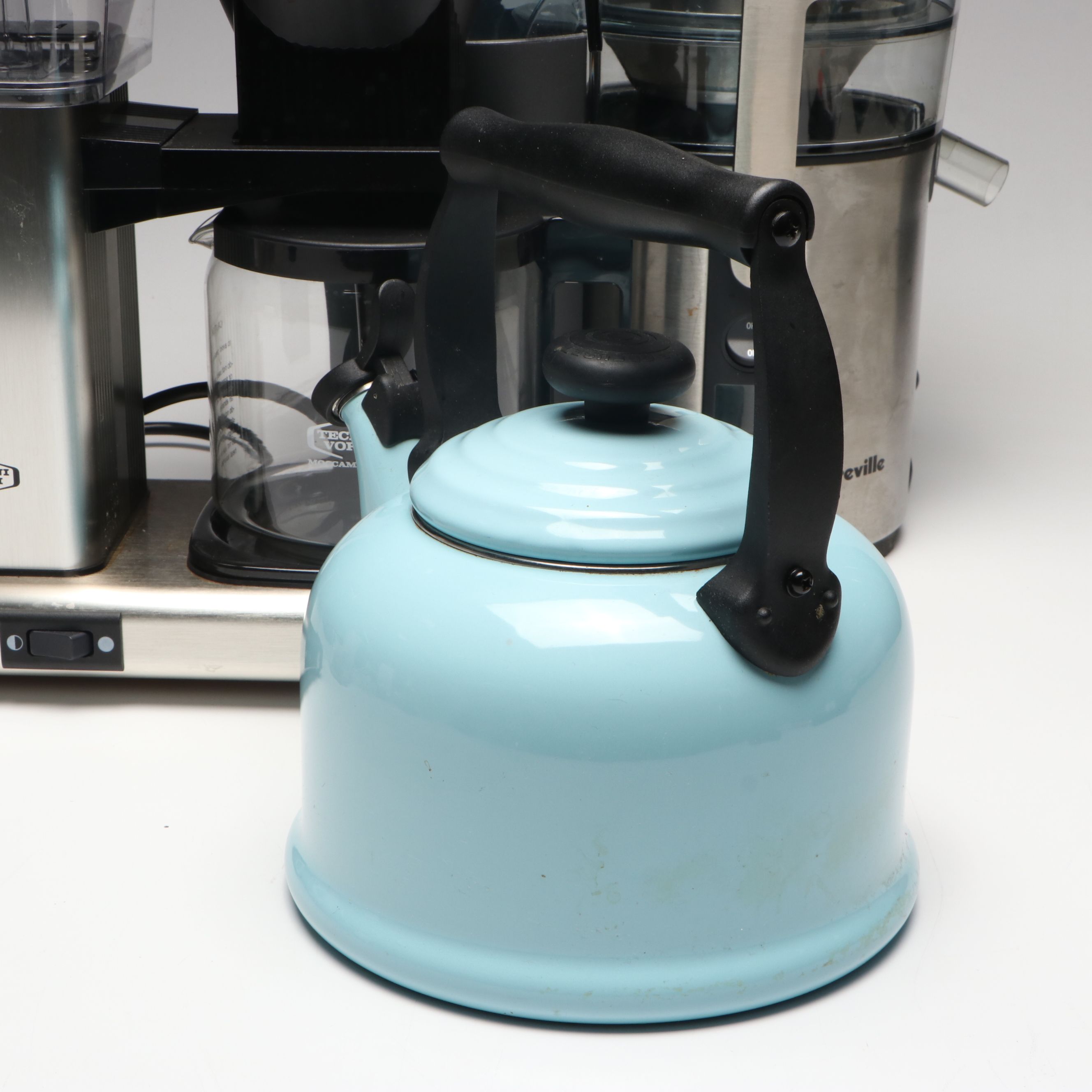Technivorm "Moccamaster" Coffee Maker with LeCreuset and Other Appliances