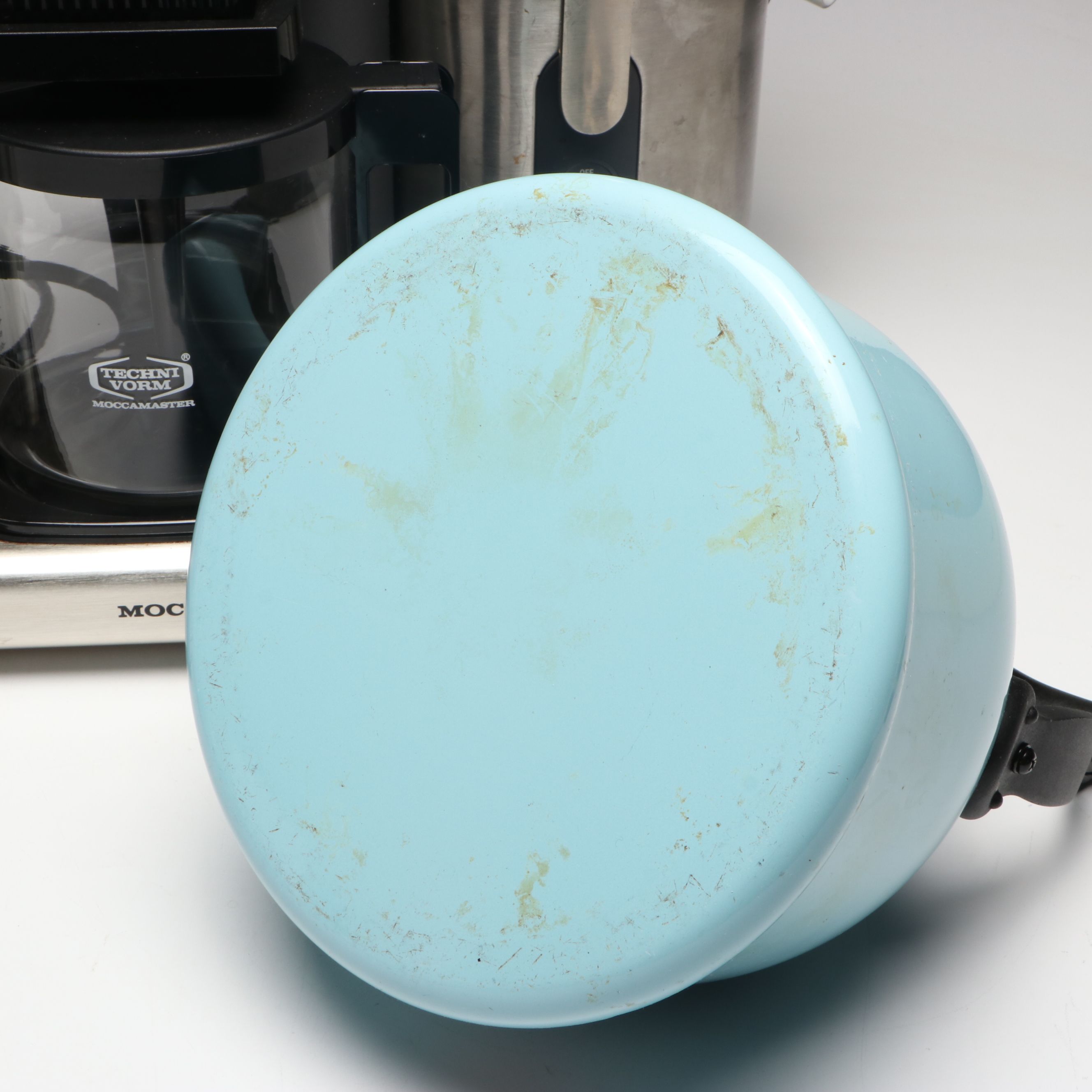 Technivorm "Moccamaster" Coffee Maker with LeCreuset and Other Appliances