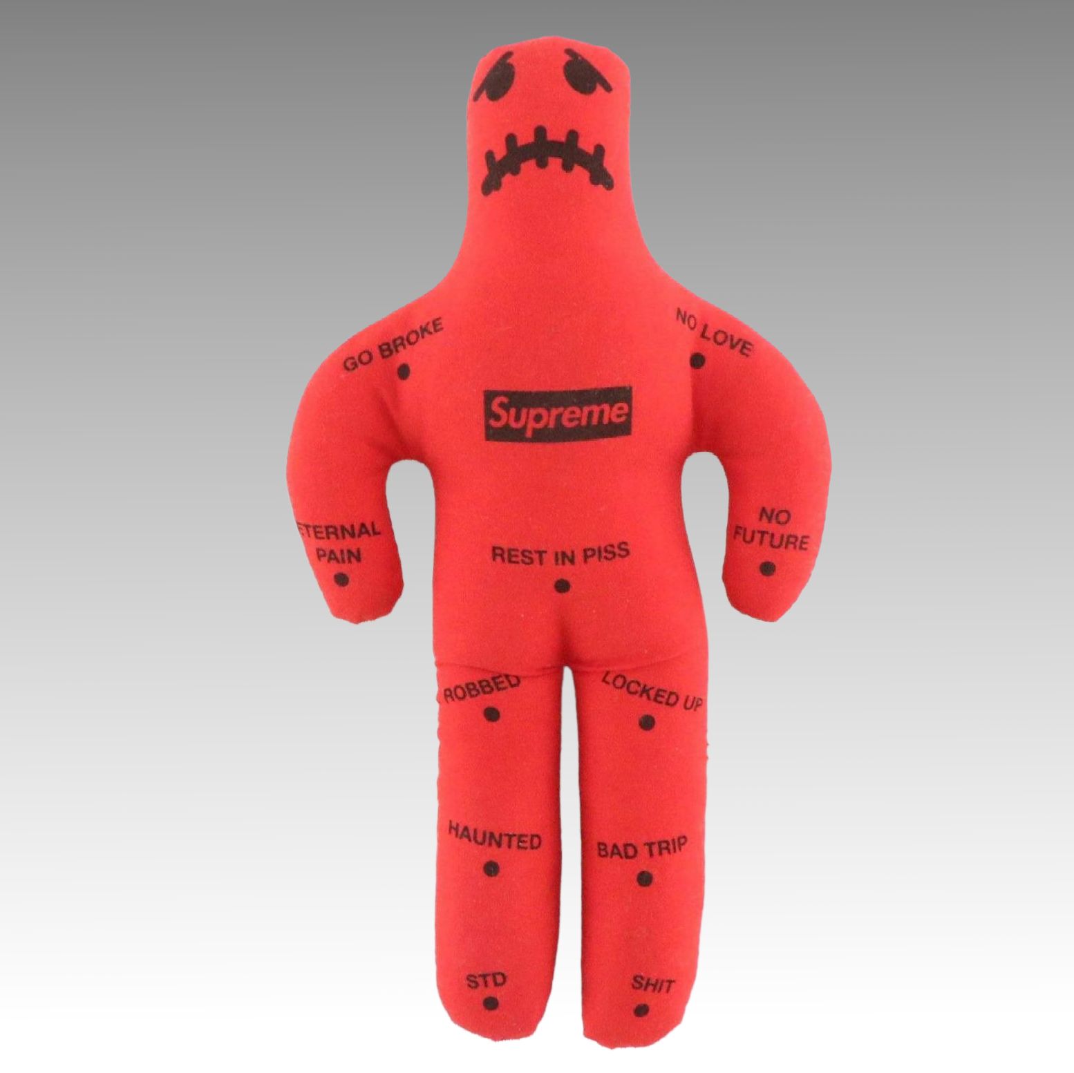 Supreme Red Cotton Voodoo Doll