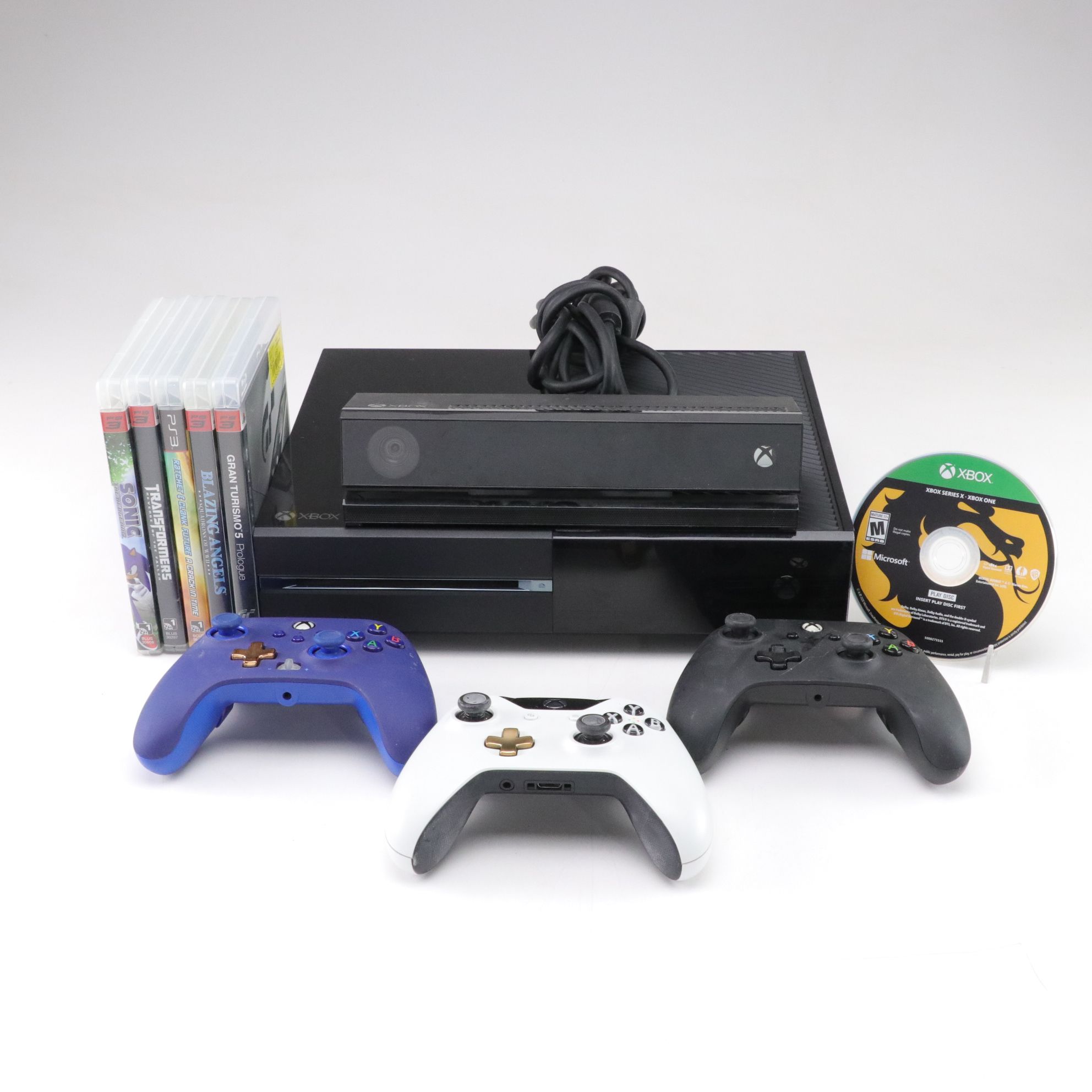 Microsoft Xbox One Console with Controllers and More