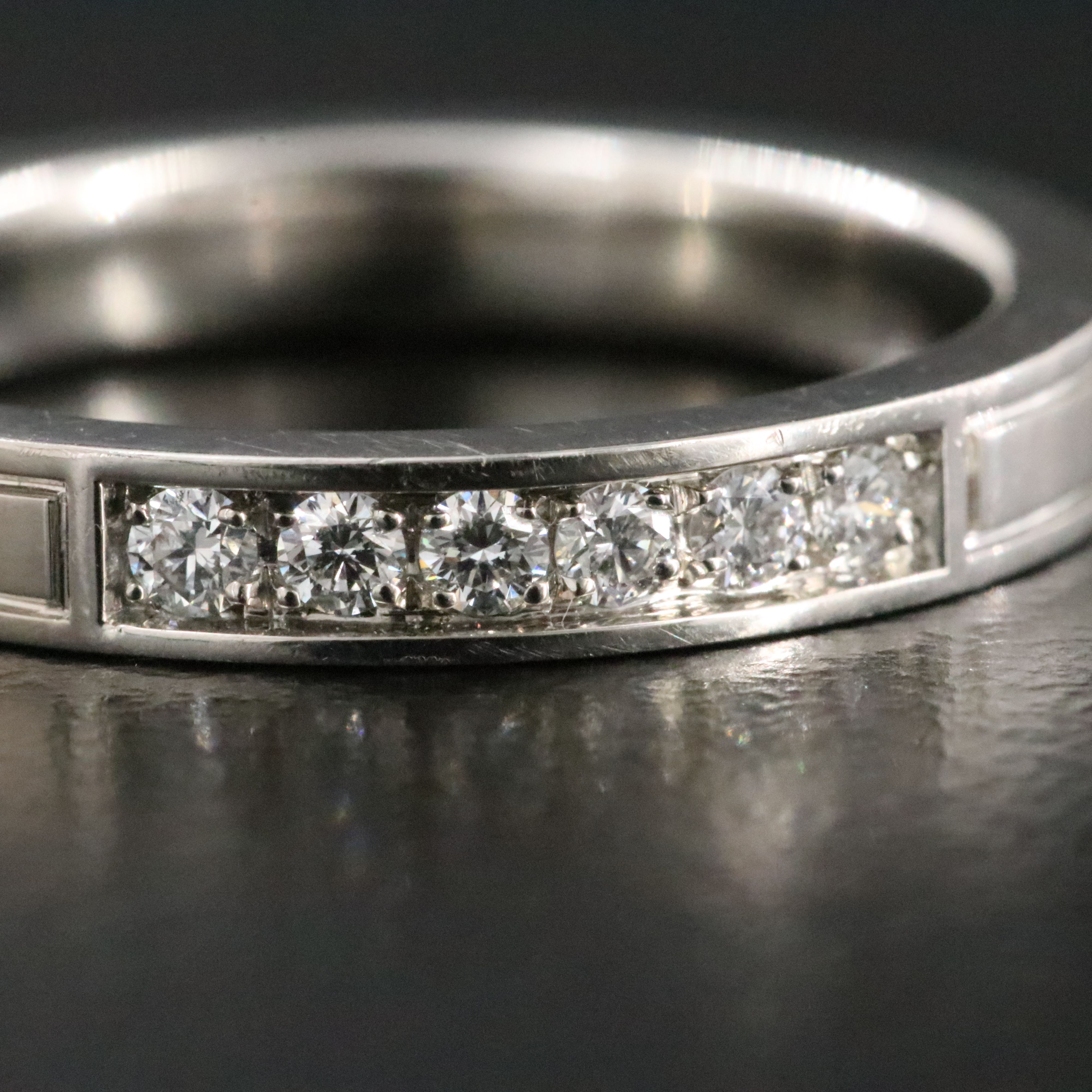 Harry Winston Traffic Platinum 0.27 CTW Diamond Band