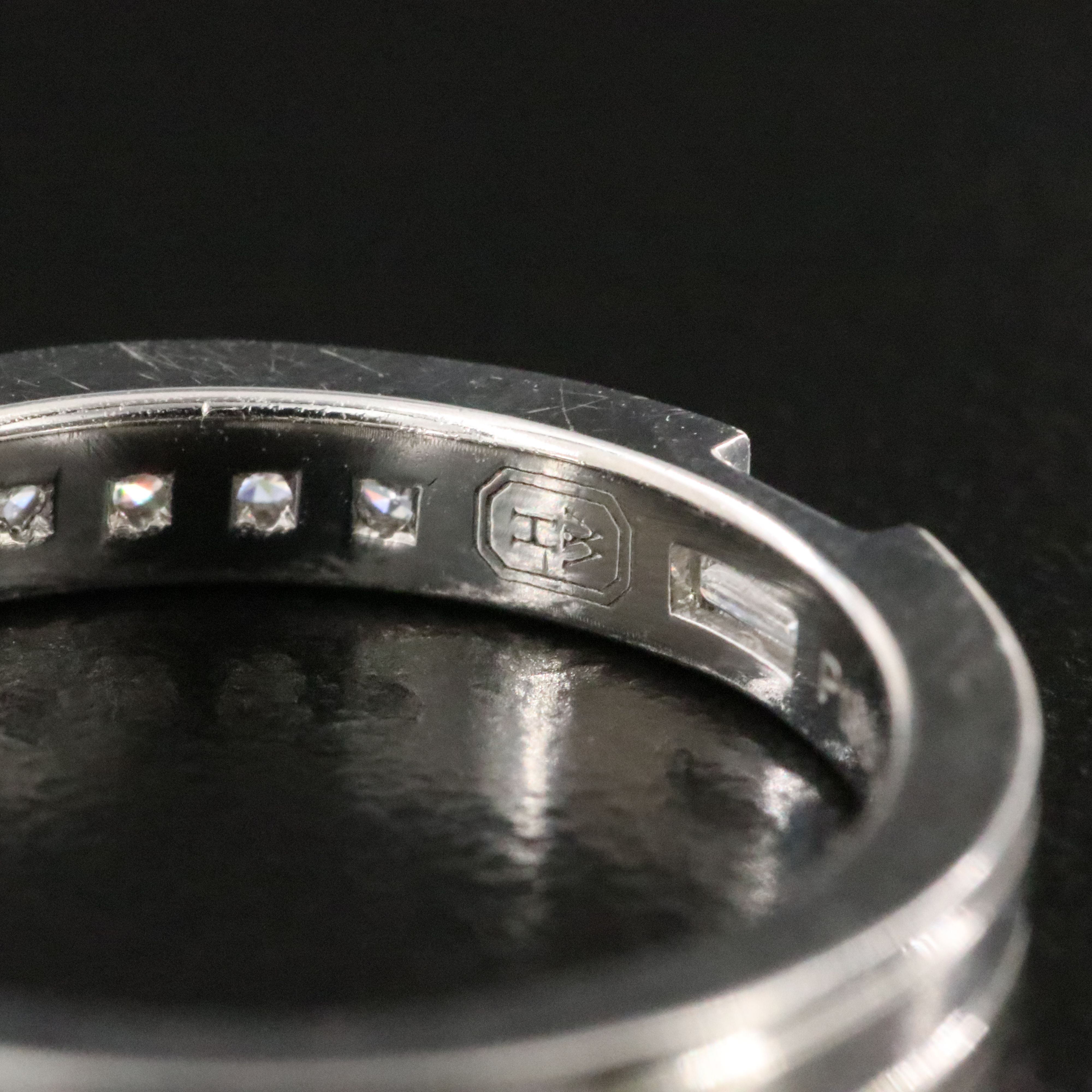 Harry Winston Traffic Platinum 0.27 CTW Diamond Band
