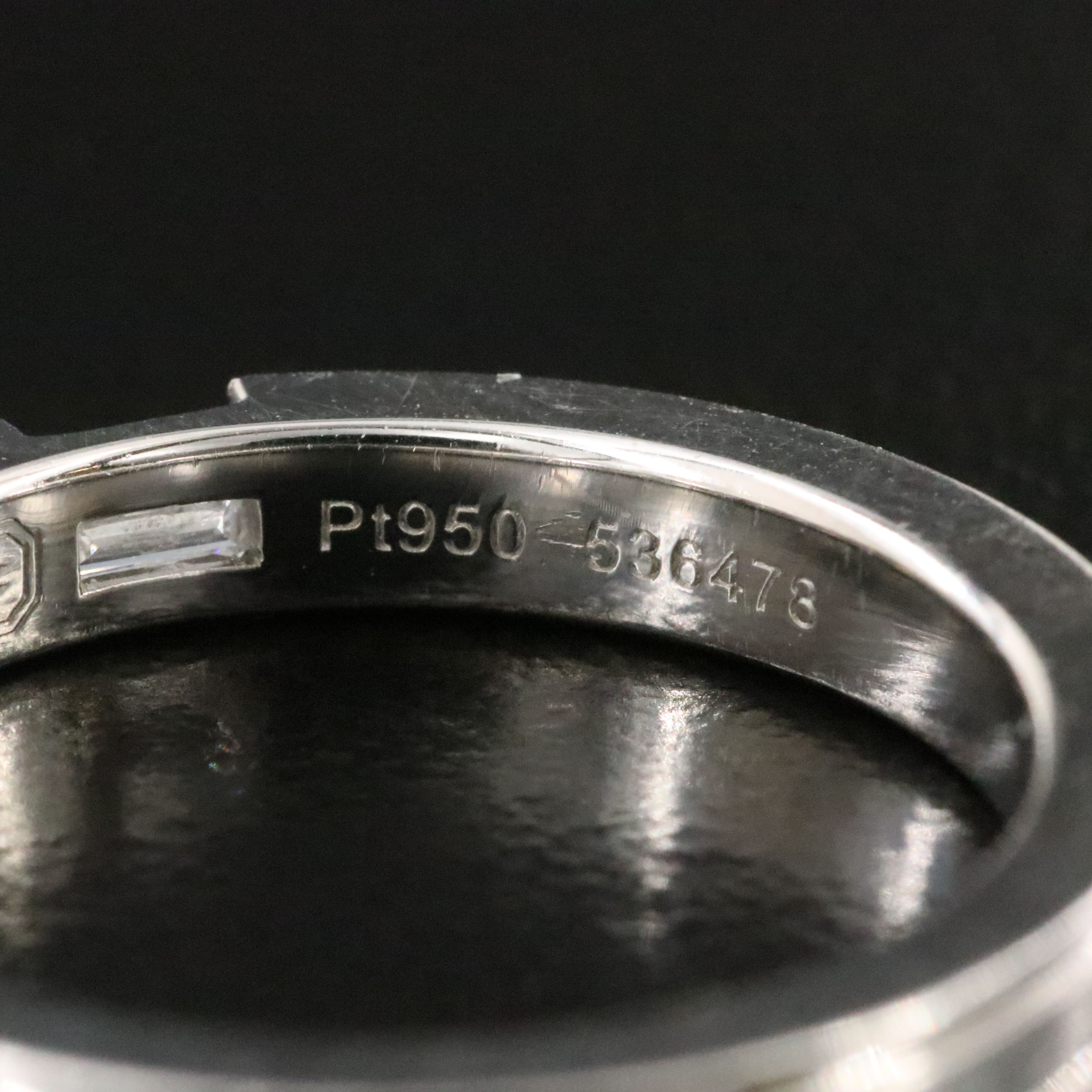 Harry Winston Traffic Platinum 0.27 CTW Diamond Band