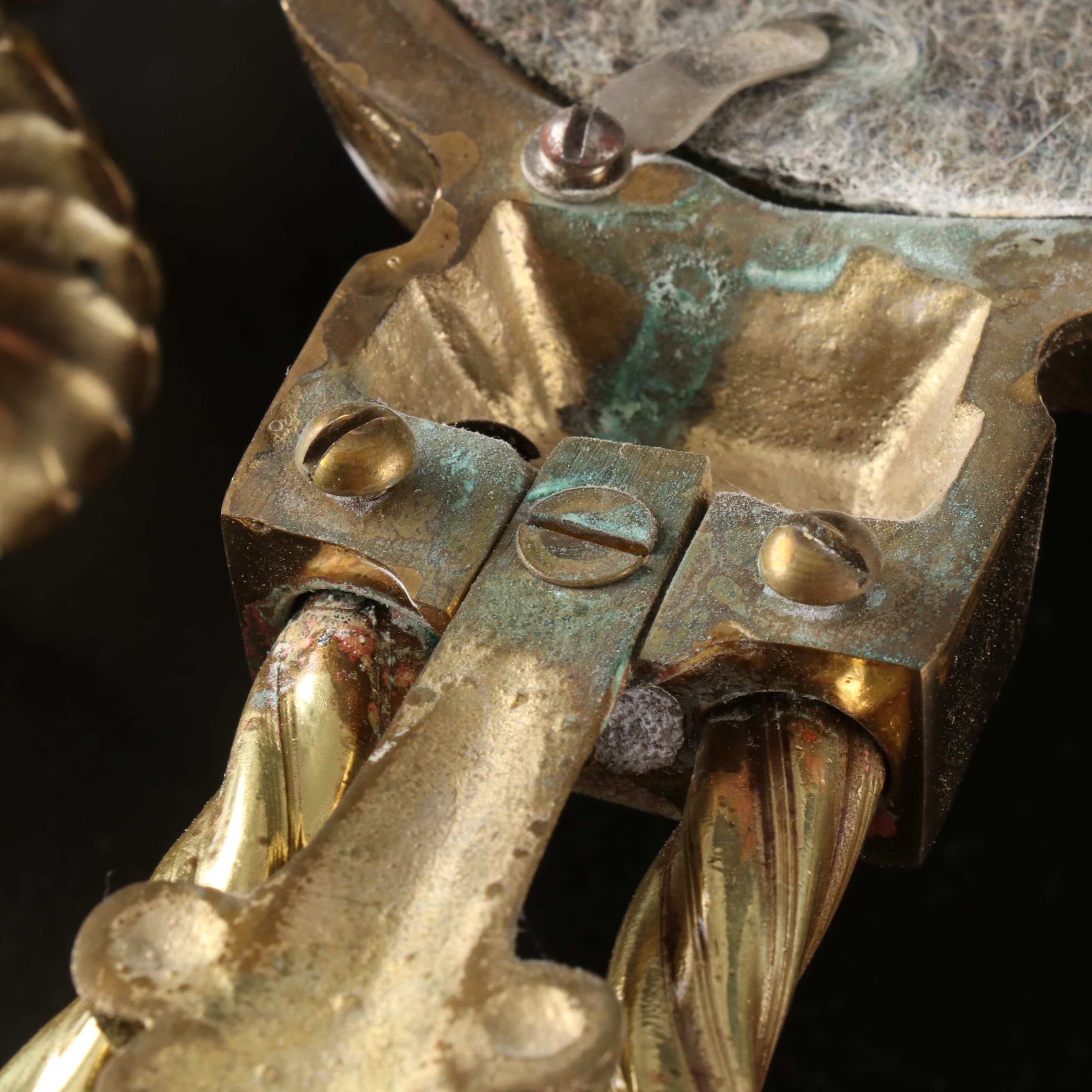 Pair of Modern Wall Sconces with Federal Style Double Candlestick Wall Sconce