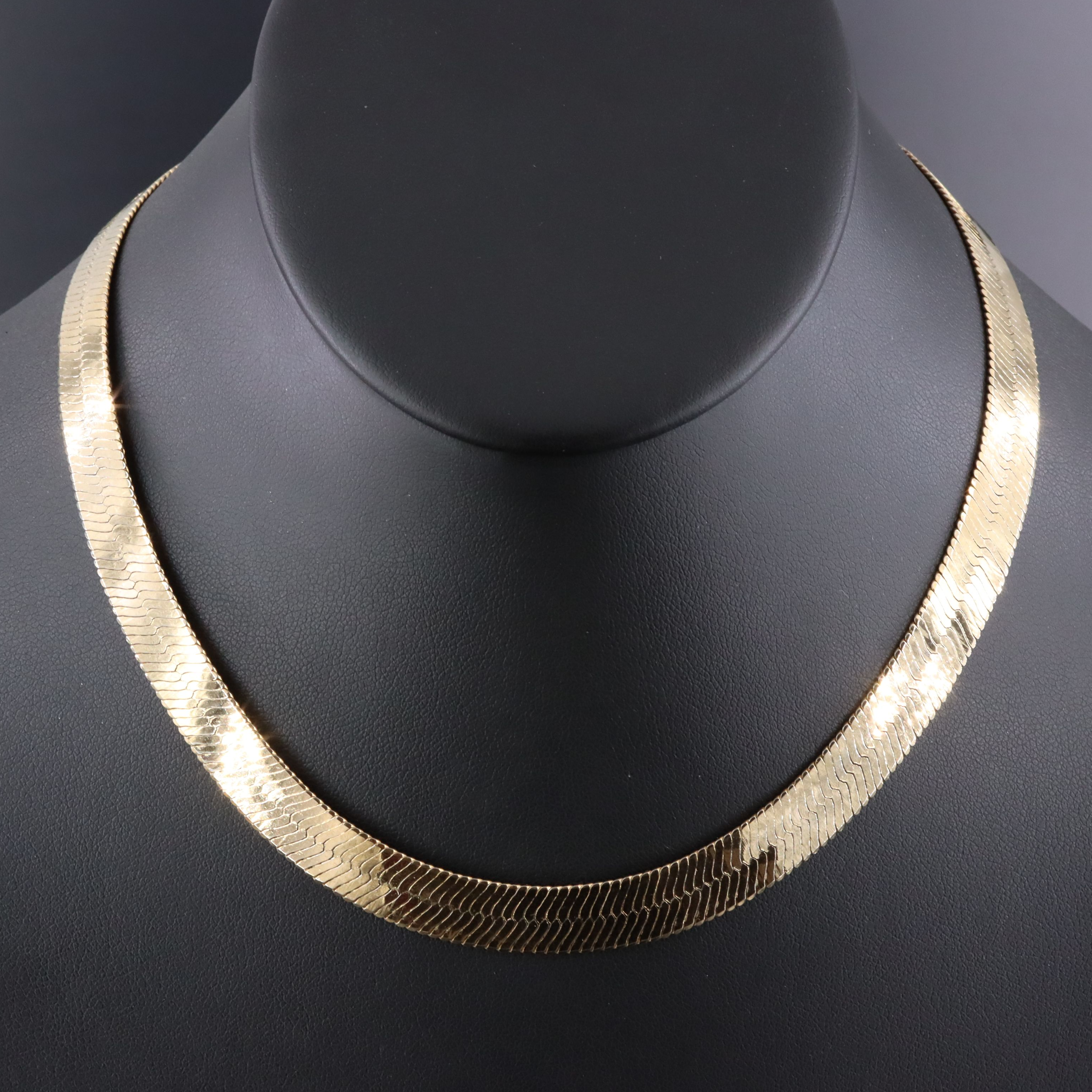 Herringbone Chain Necklace