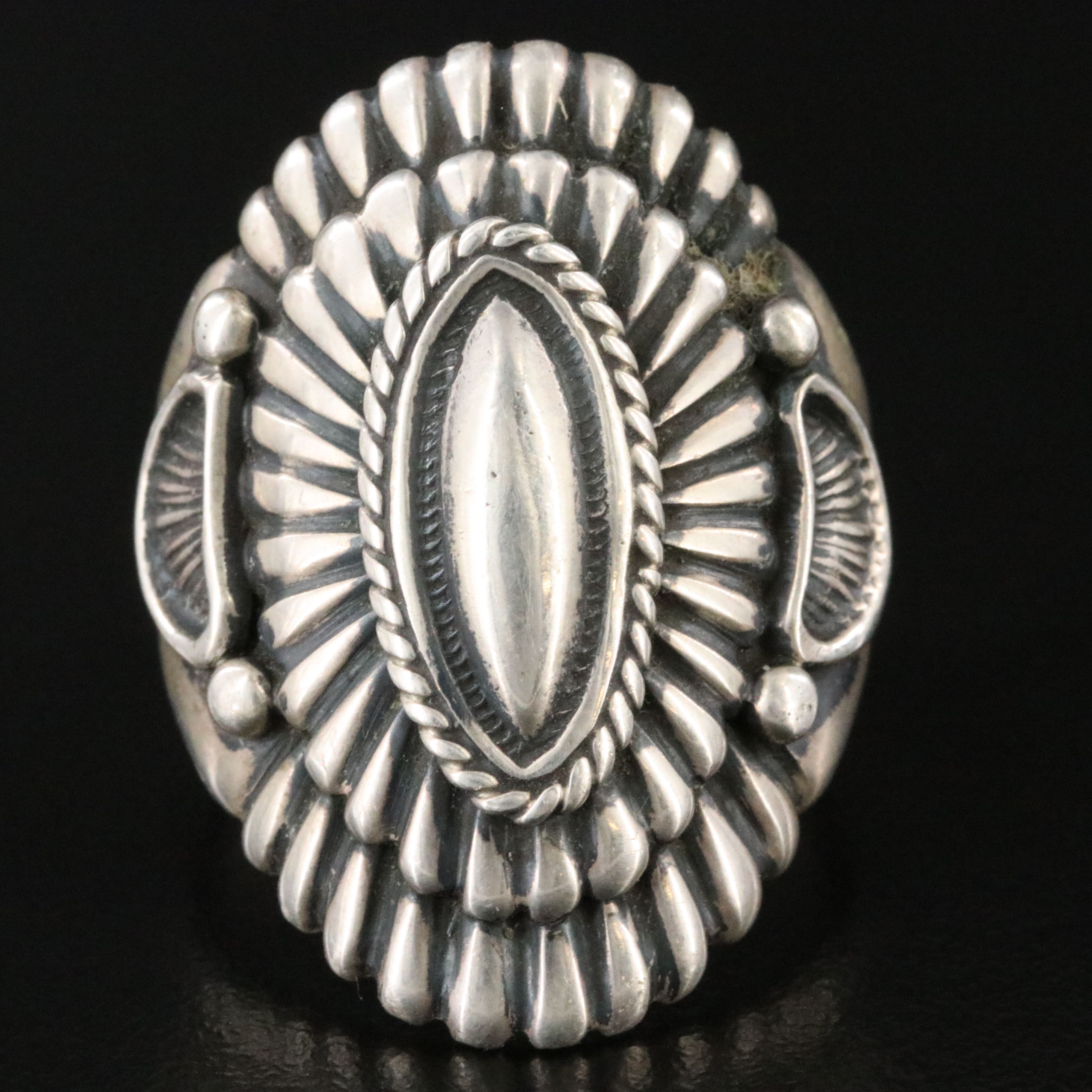 Navajo Harry H Begay Sterling Ring