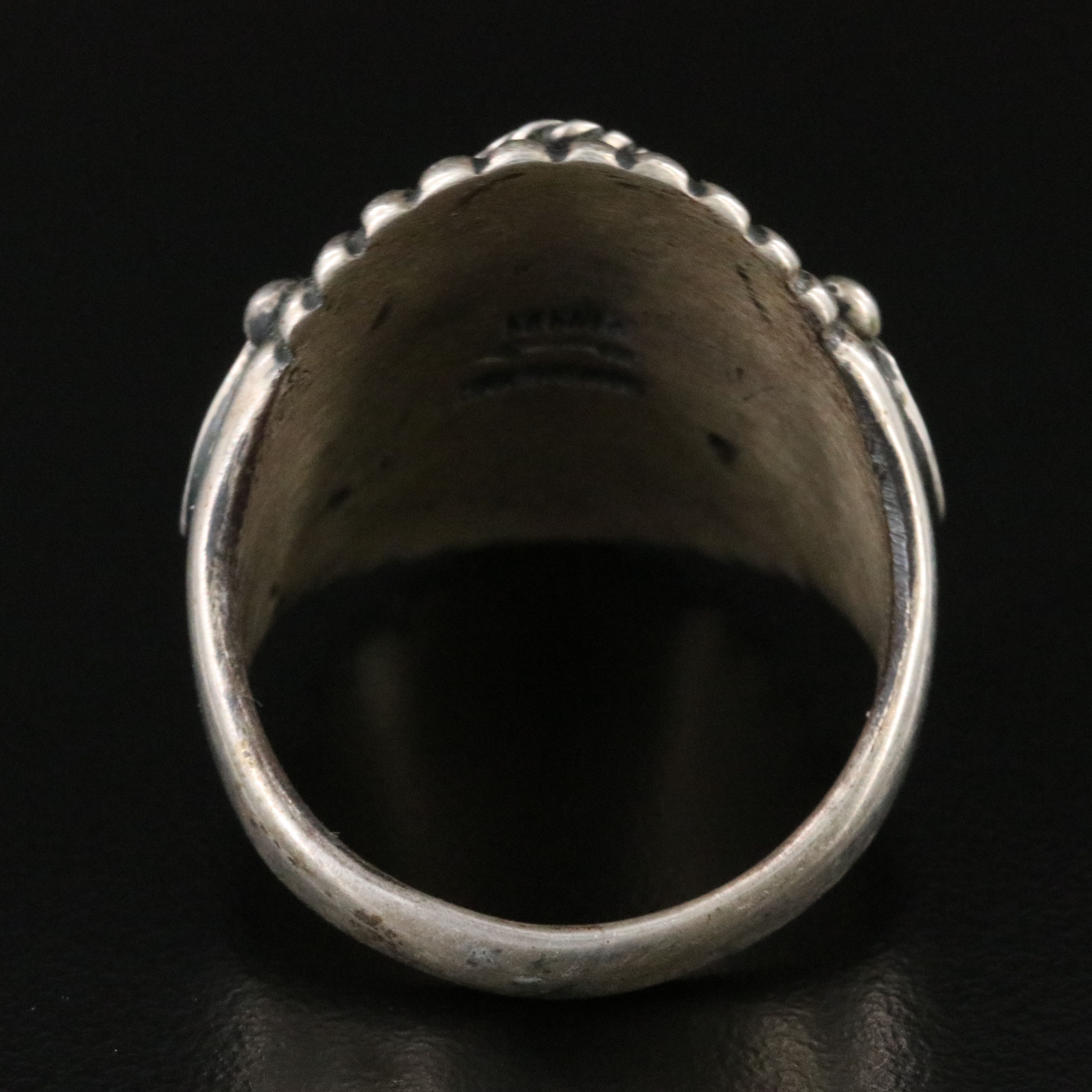 Navajo Harry H Begay Sterling Ring