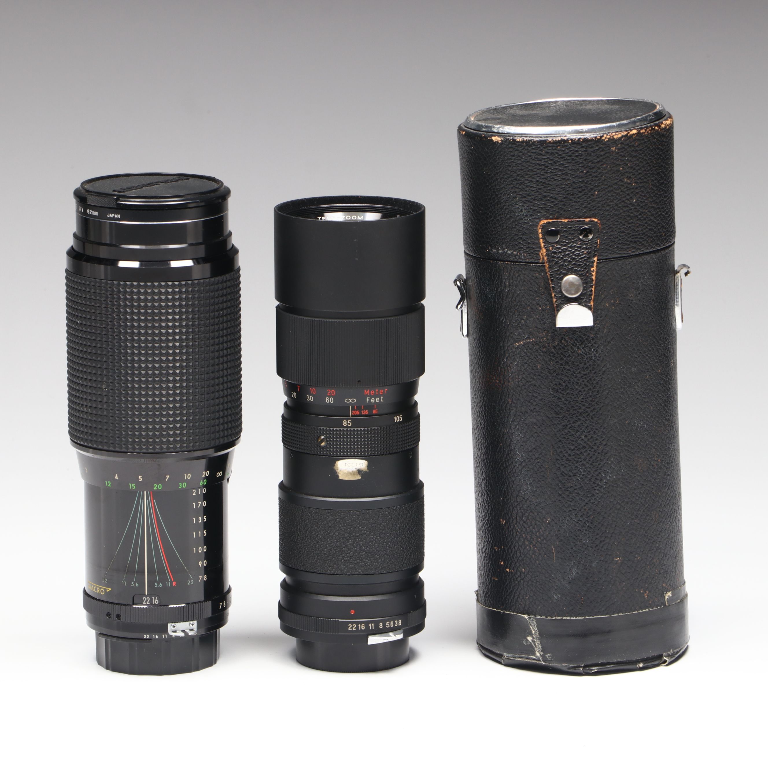 Soligor and Vivitar Macro Zoom Nikon Camera Lenses