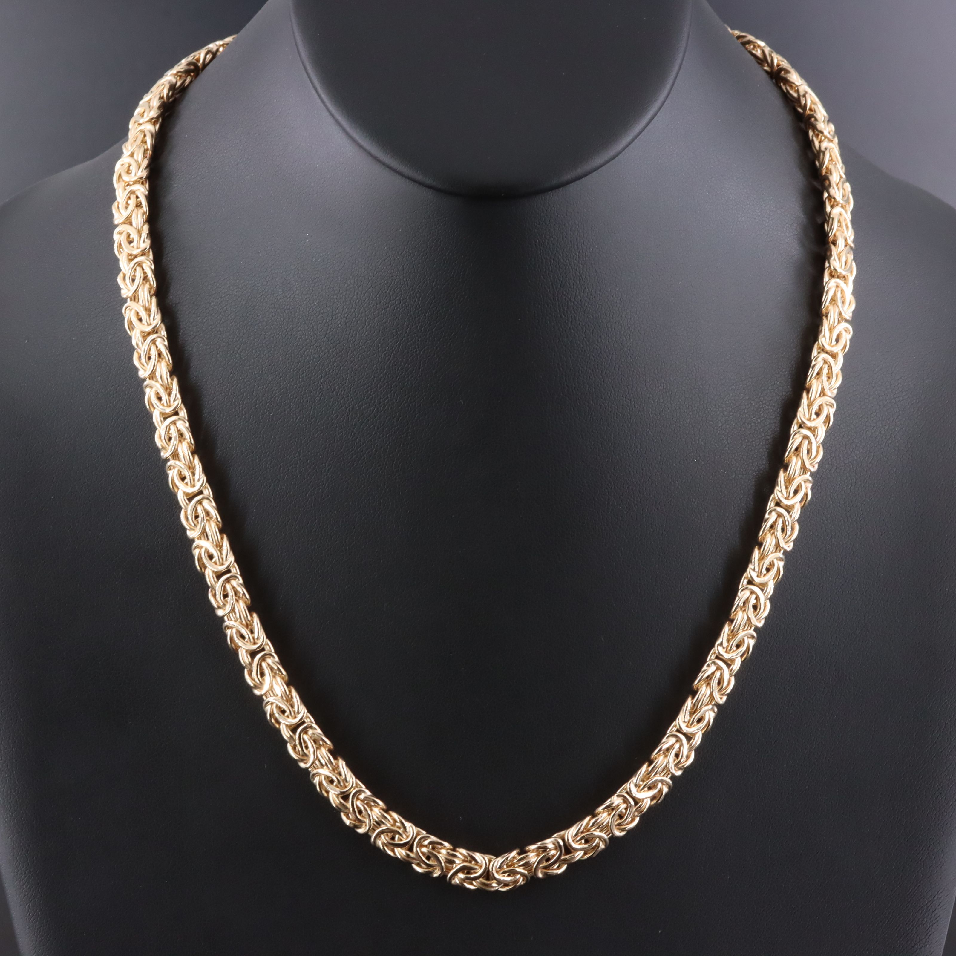 Sterling Byzantine Chain Necklace