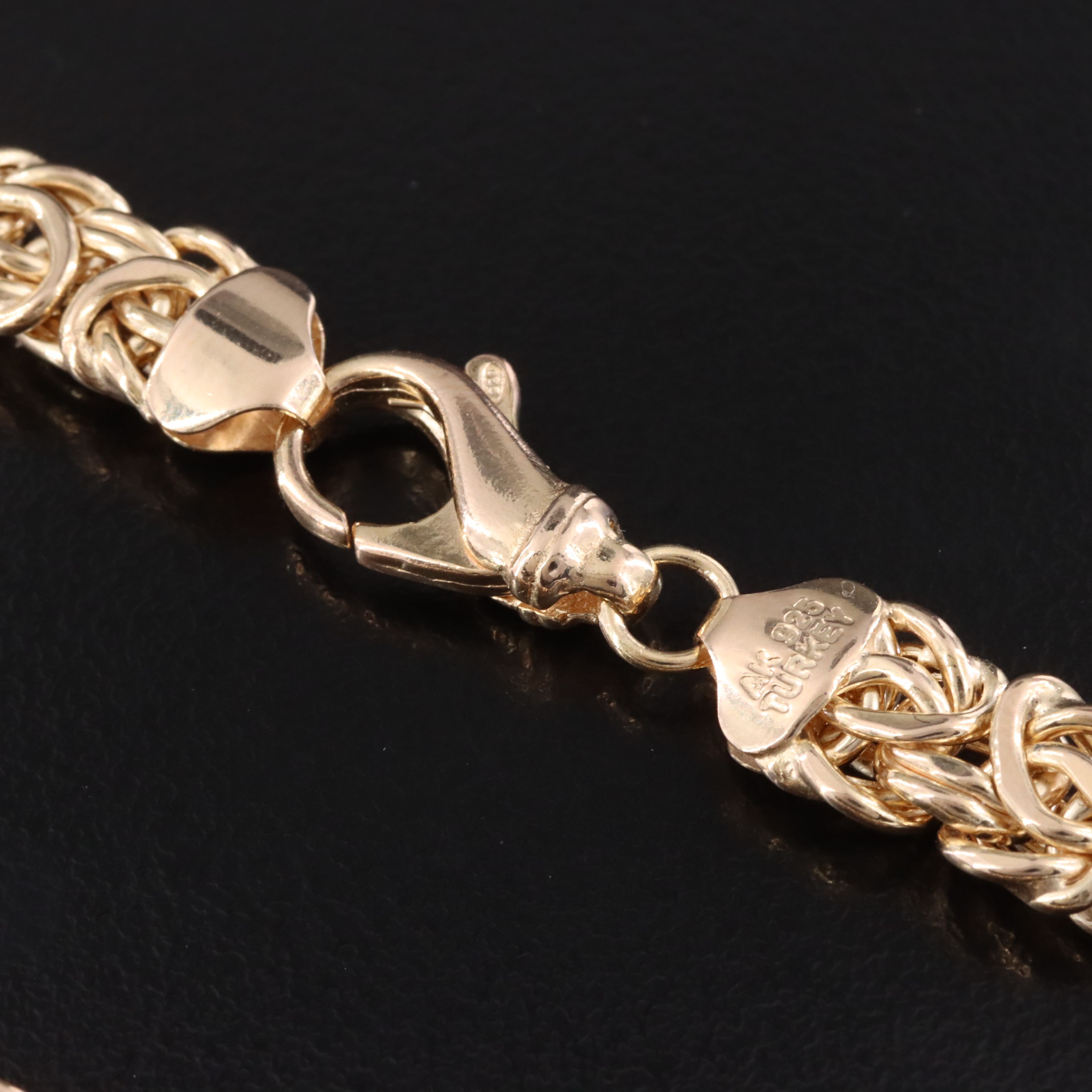 Sterling Byzantine Chain Necklace