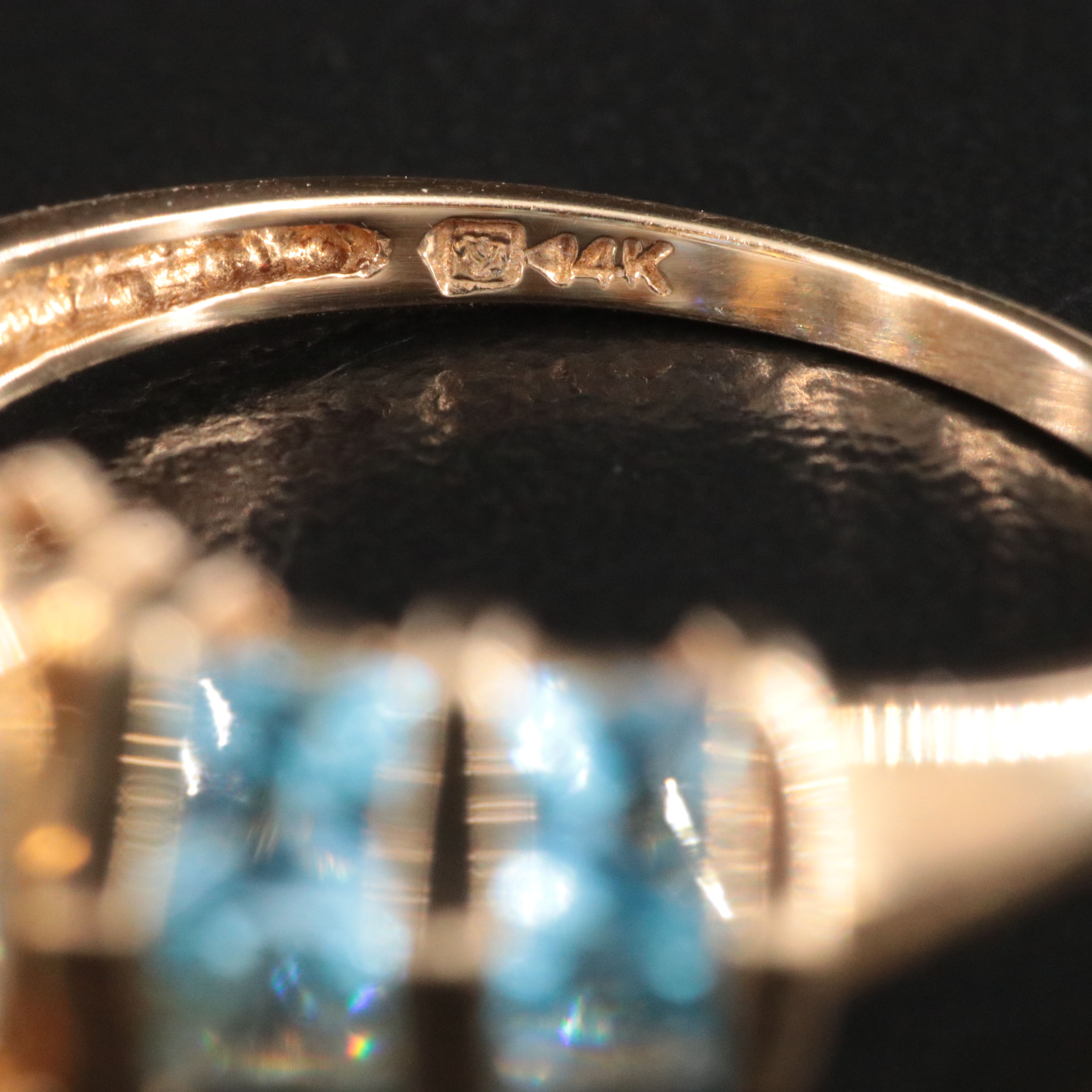 14K Topaz Ring