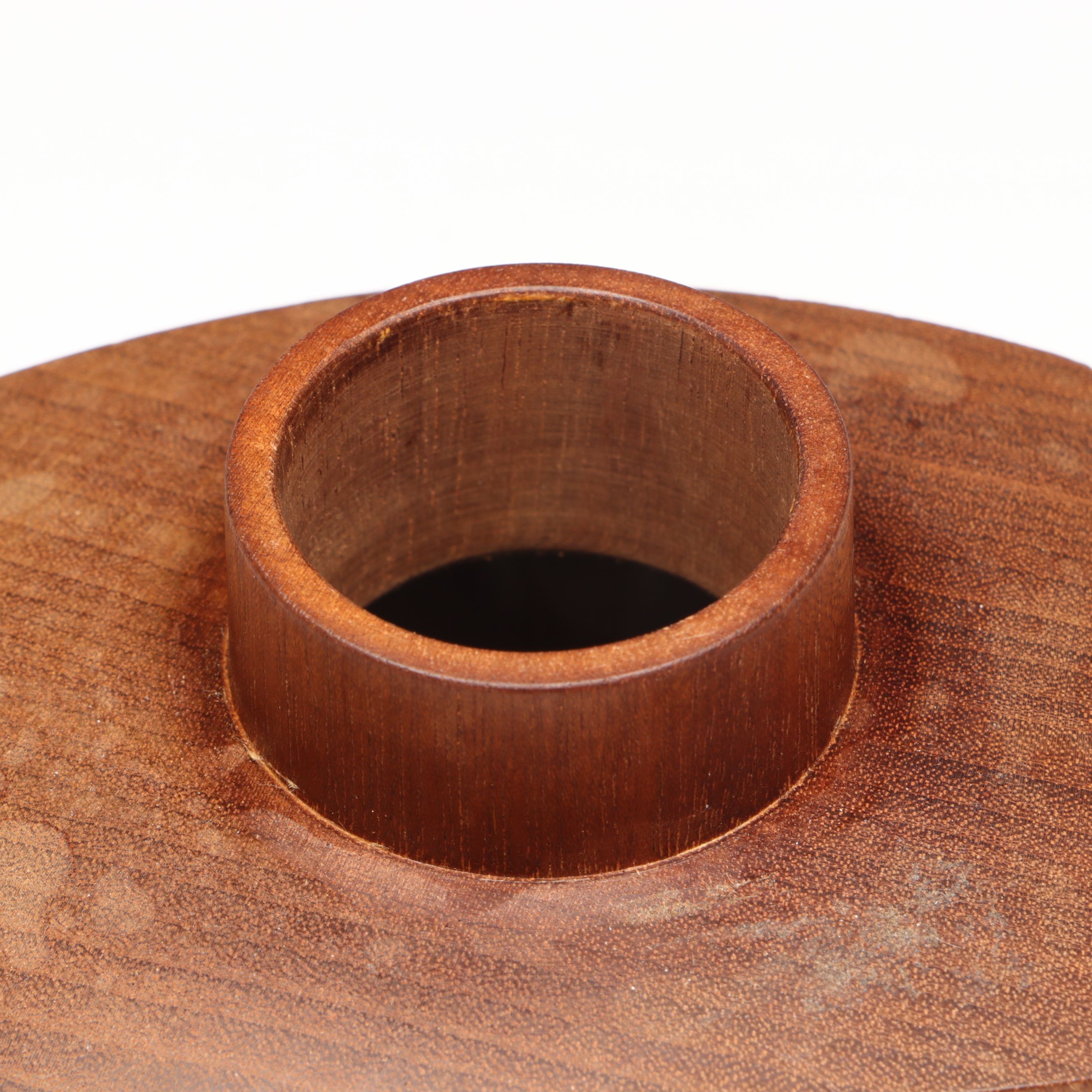 Danish Modern Wood Tea Caddy