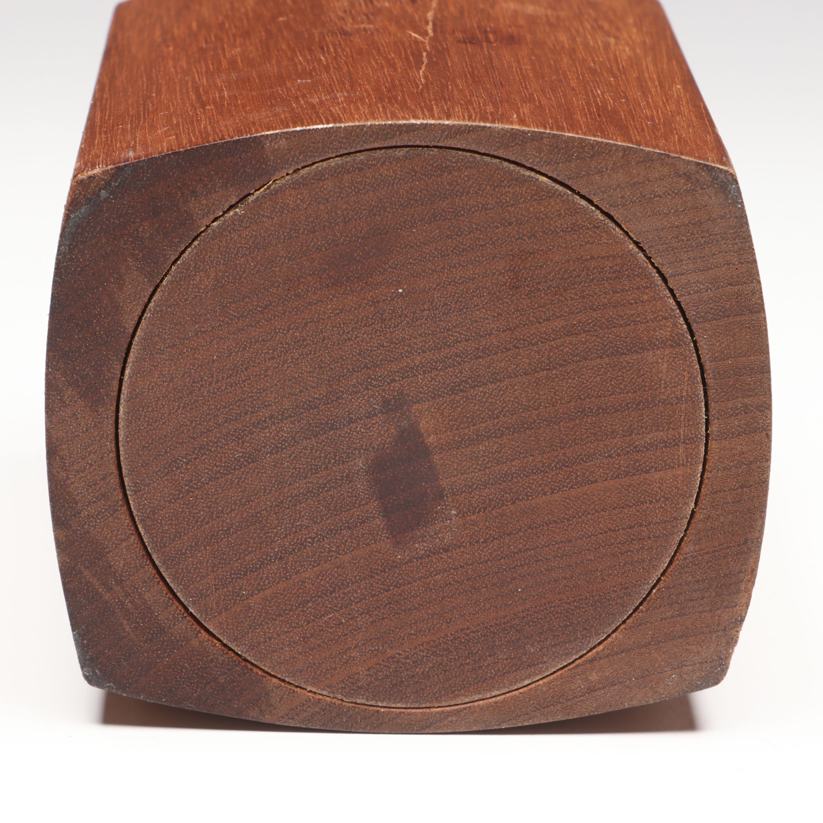 Danish Modern Wood Tea Caddy