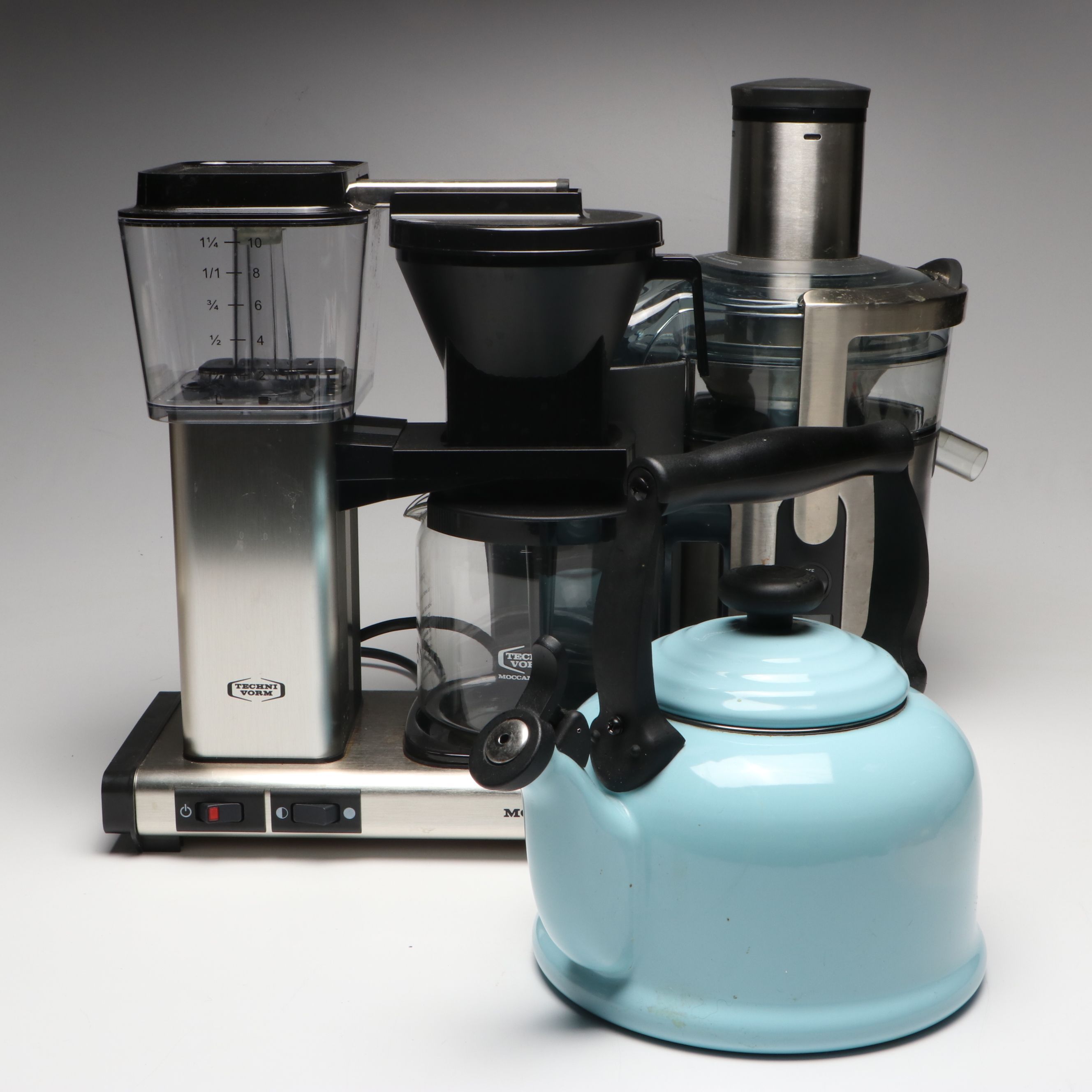 Technivorm "Moccamaster" Coffee Maker with LeCreuset and Other Appliances