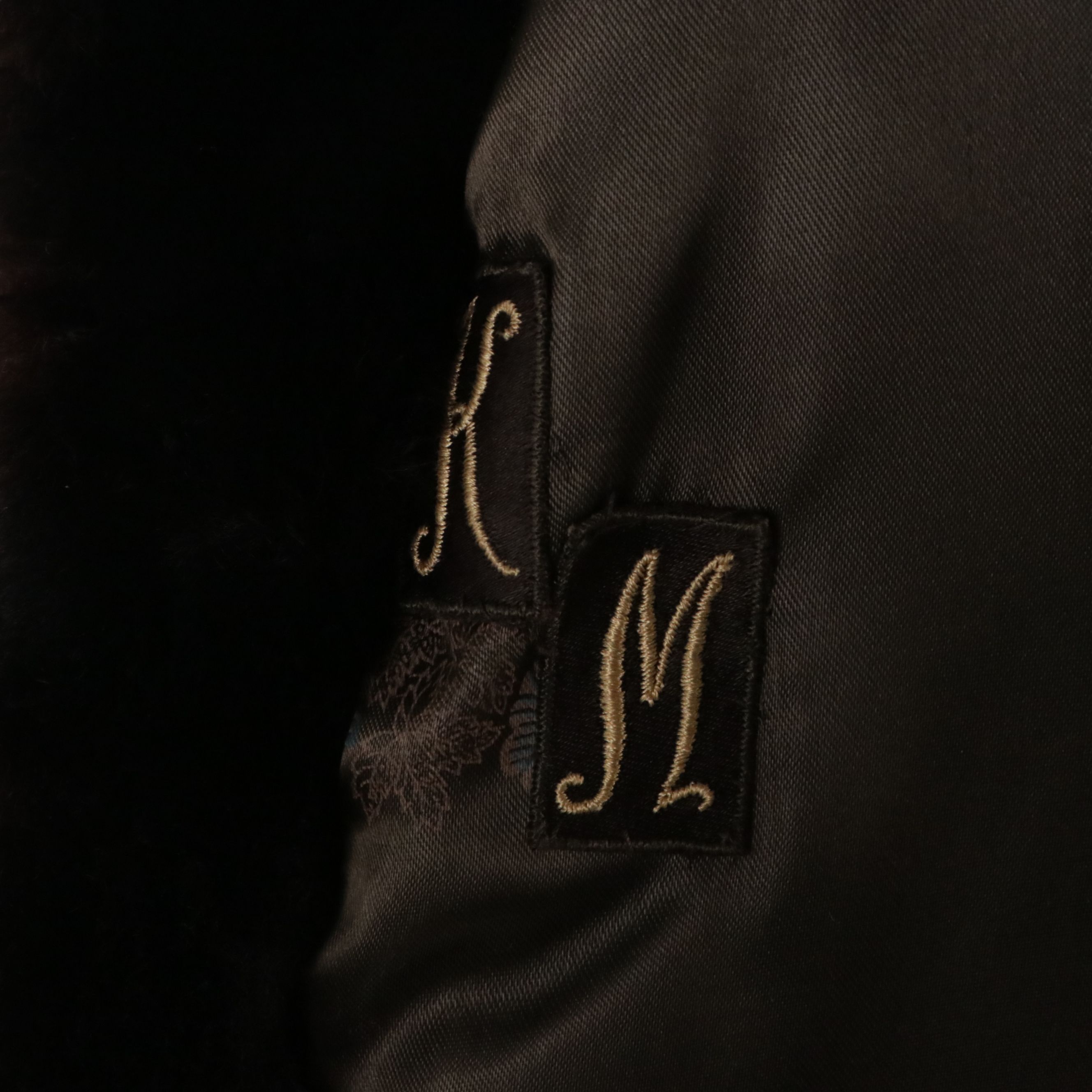 Mouton Fur Boxy Jacket, Mid-20th Century