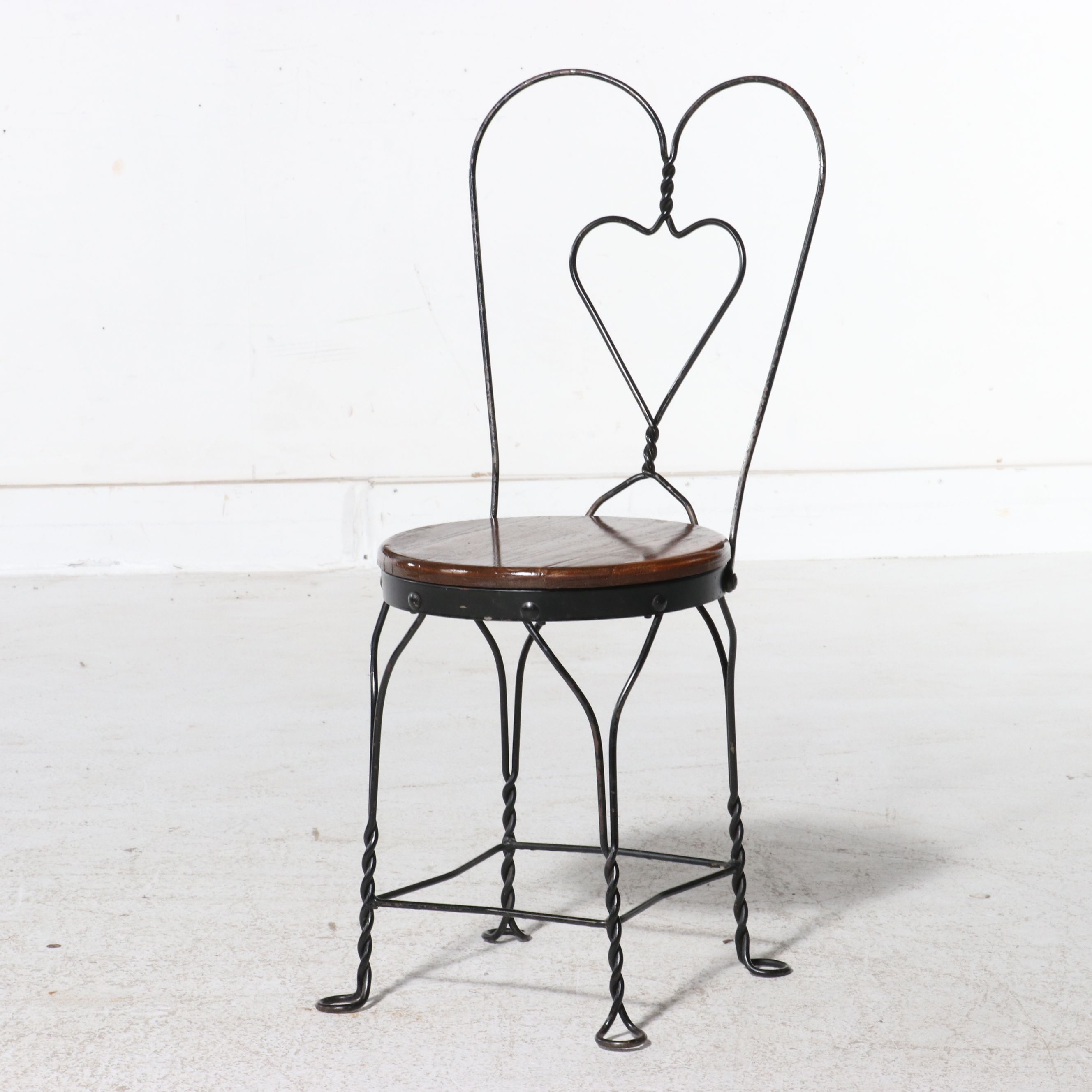 Five-Piece Victorian Style Ice Cream Parlor Bistro Set, Late 20th Century