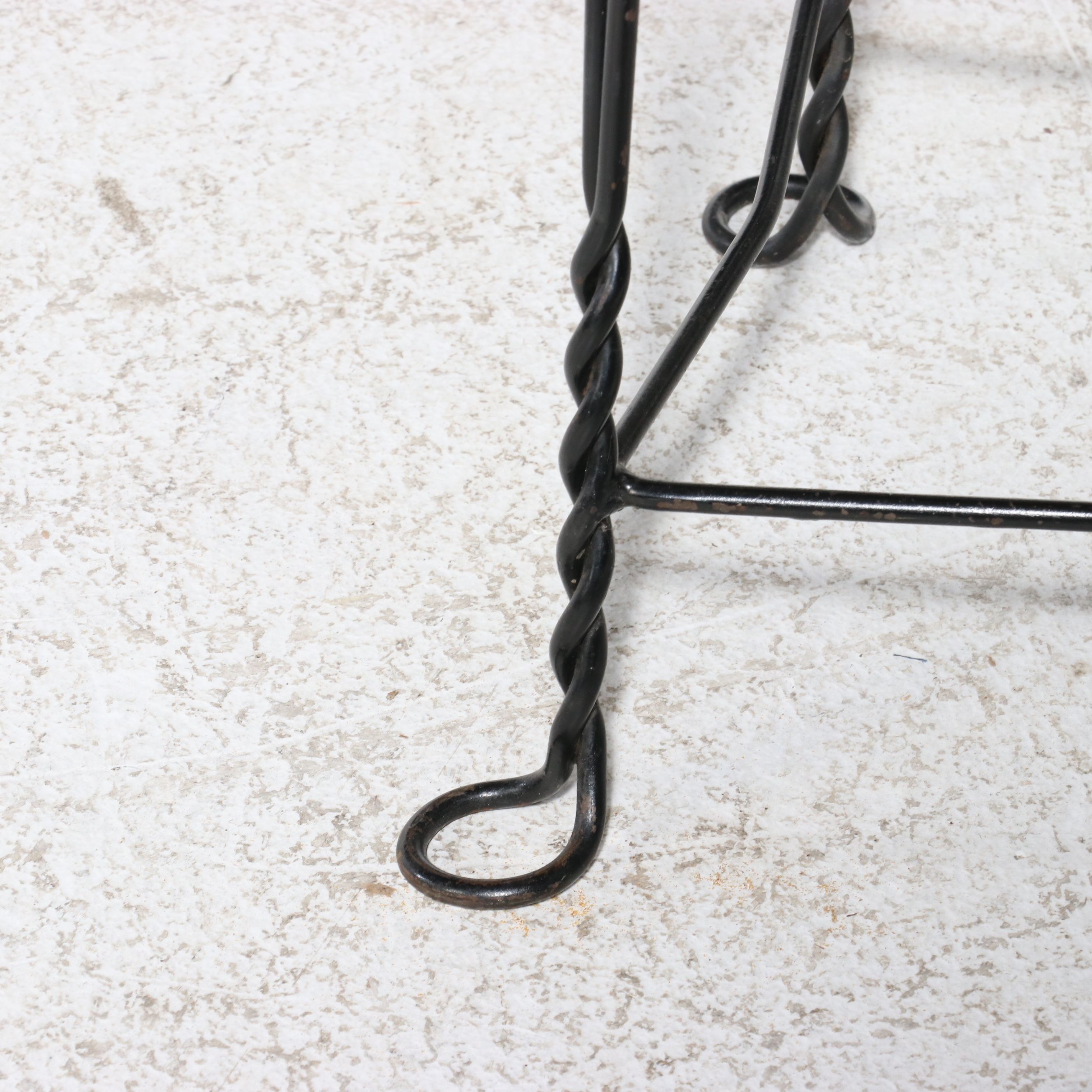 Five-Piece Victorian Style Ice Cream Parlor Bistro Set, Late 20th Century