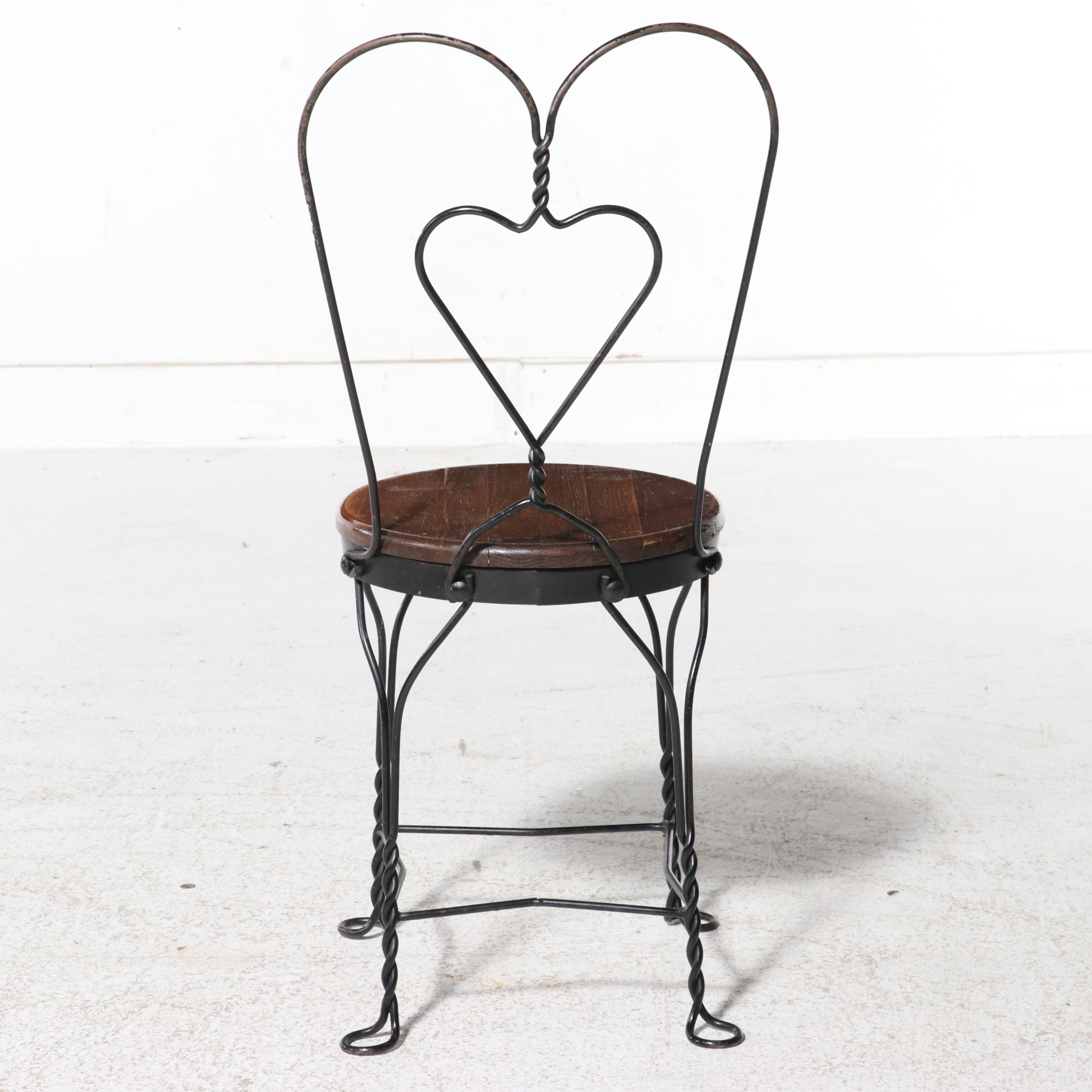 Five-Piece Victorian Style Ice Cream Parlor Bistro Set, Late 20th Century