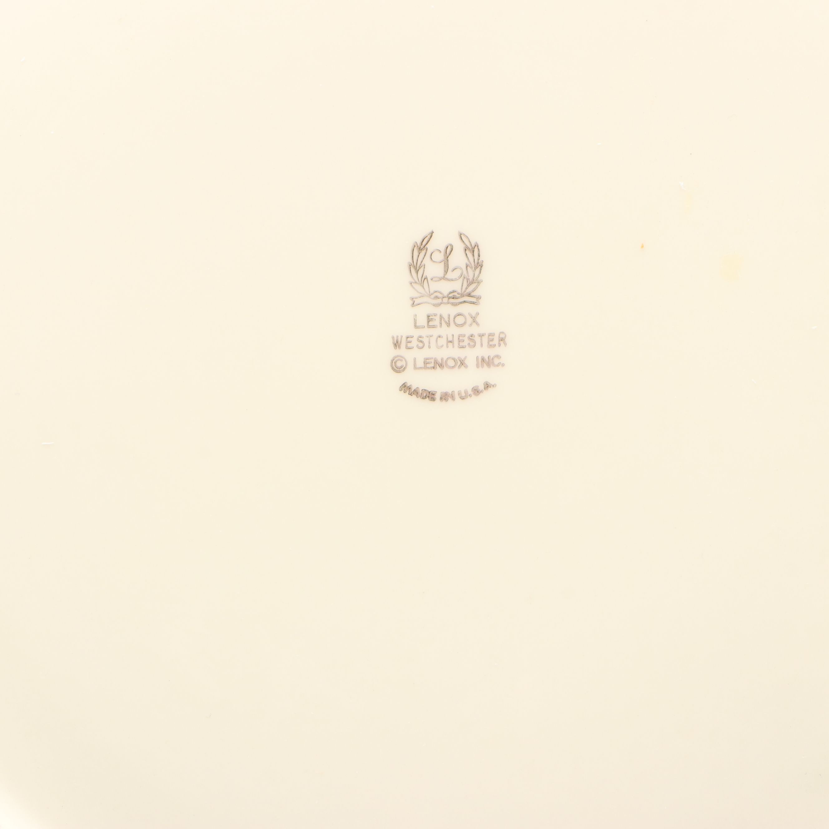 Lenox "Westchester" Bone China Dinner Plates