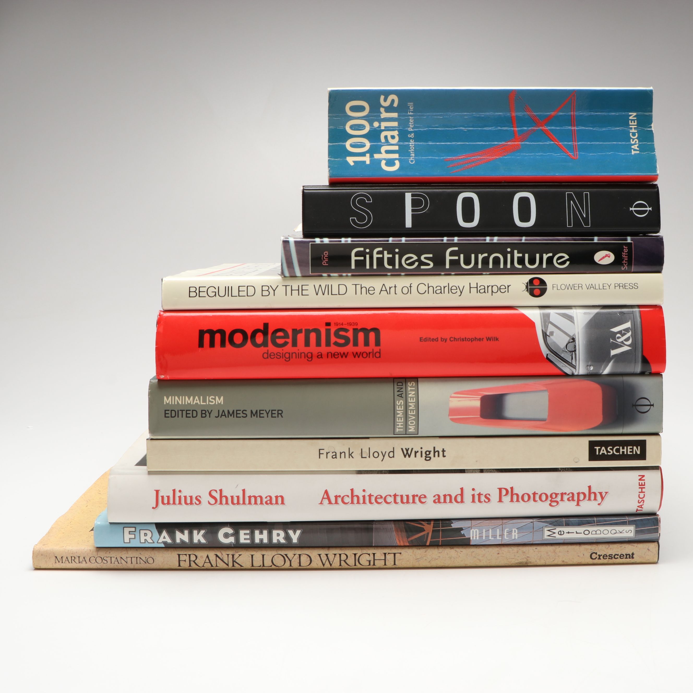 First Edition "Spoon" and More Modern Architecture, Art, and Design Books