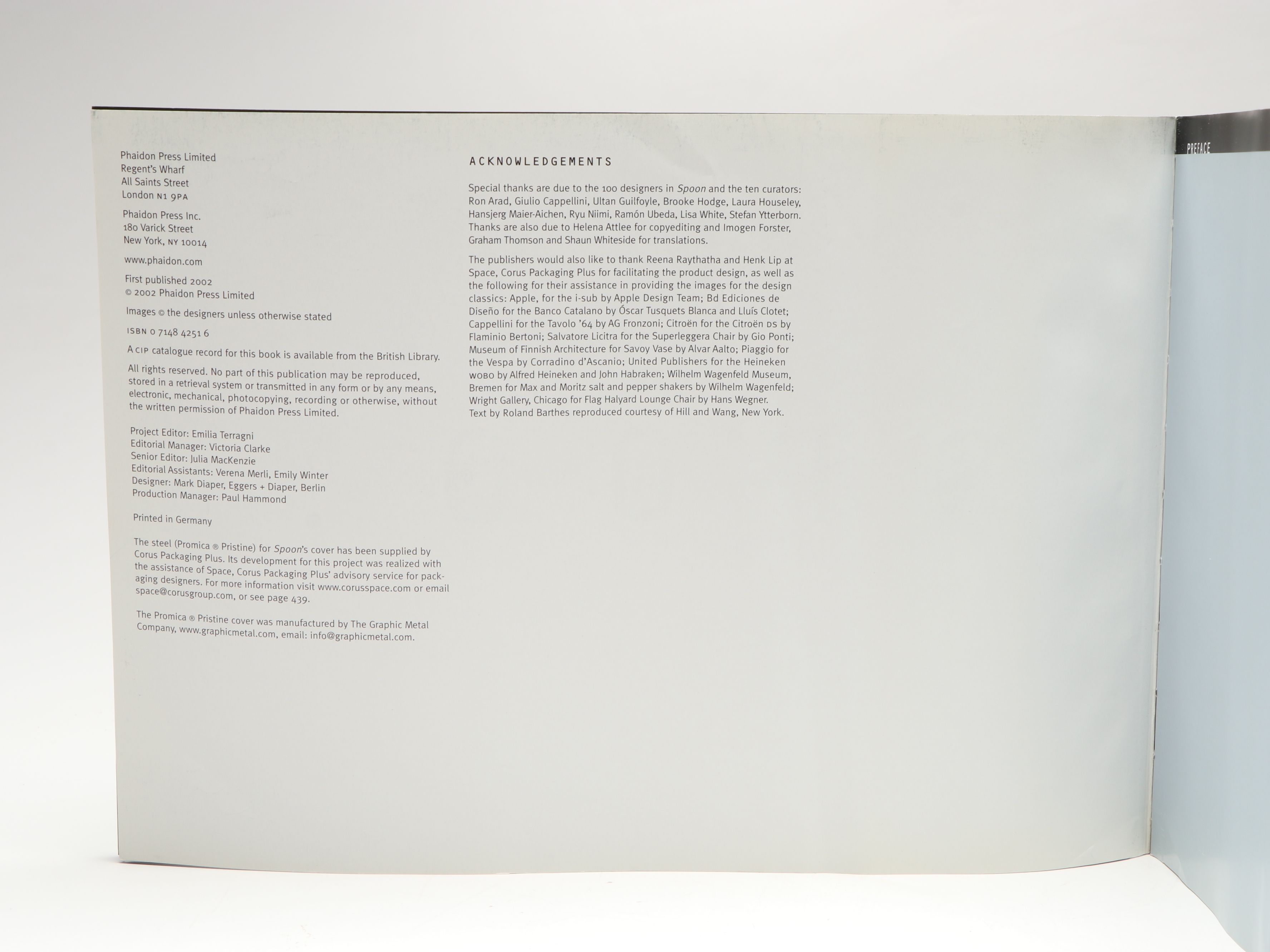 First Edition "Spoon" and More Modern Architecture, Art, and Design Books